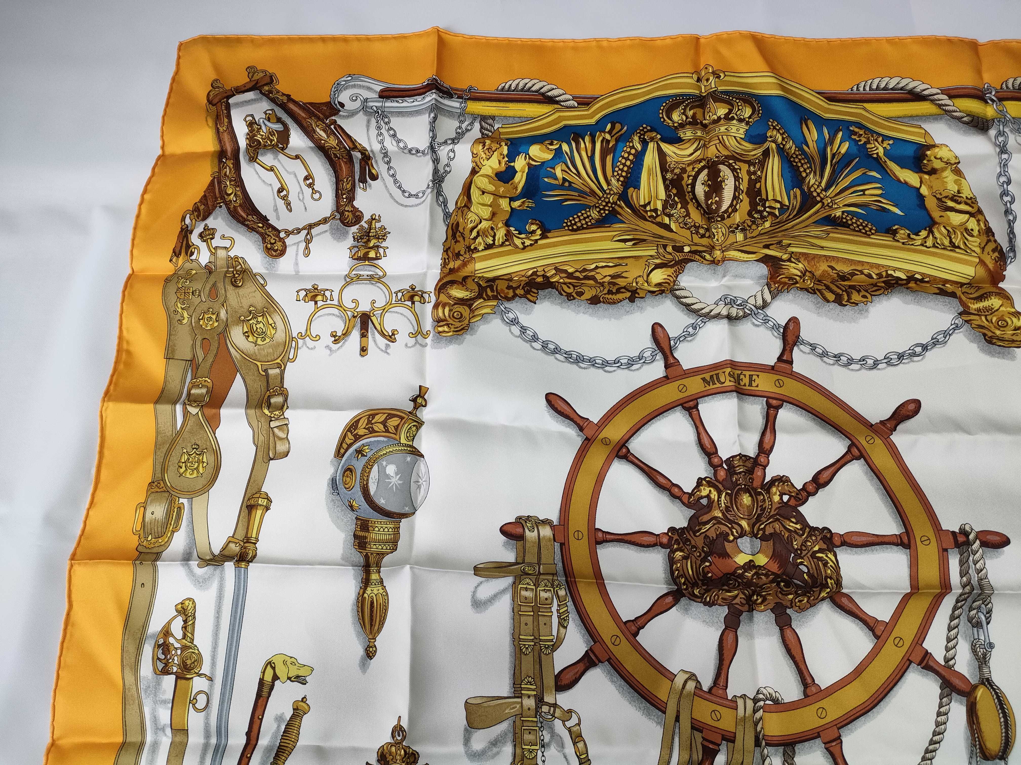 Hermès Musée Silk Scarf by Philippe Ledoux