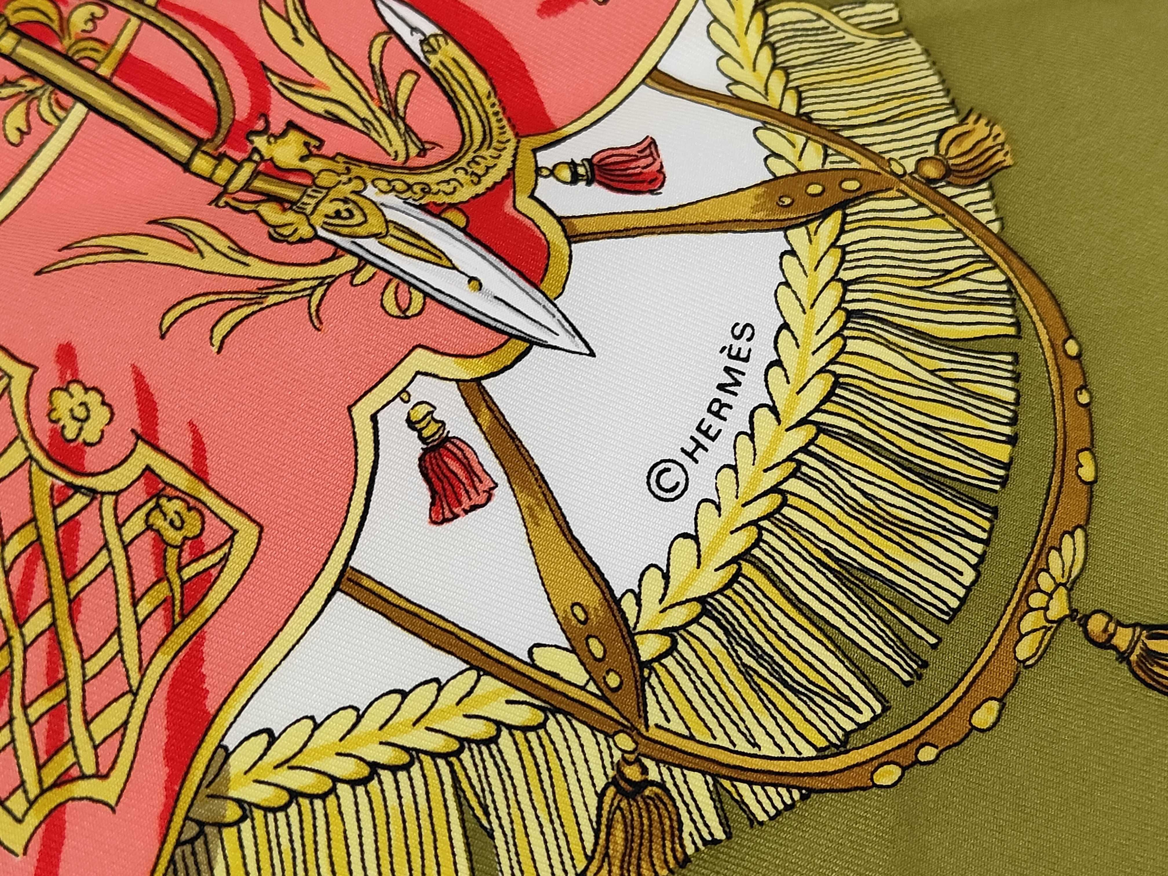 Hermès Caparaçons de la France et de l'Inde Silk Scarf