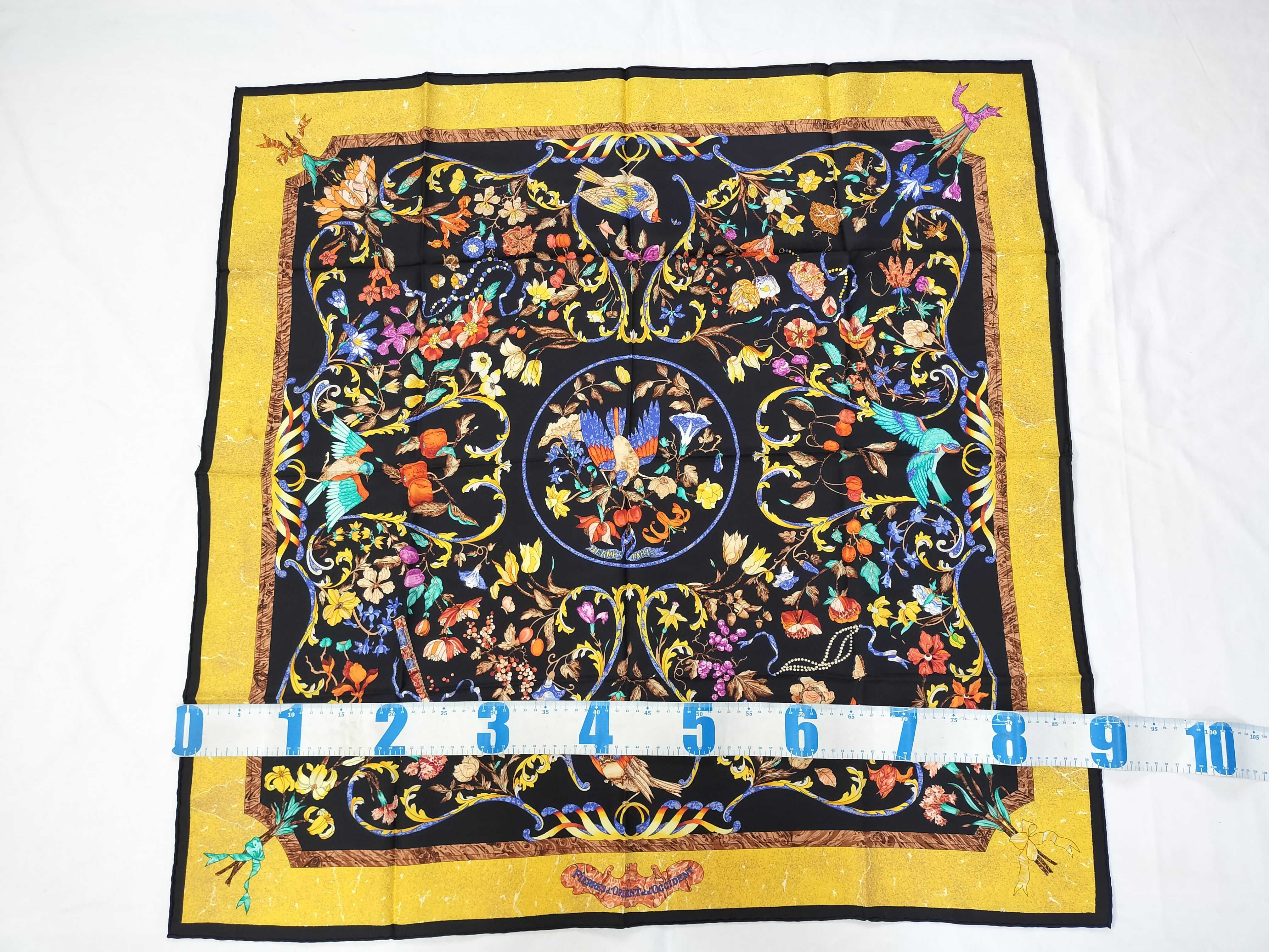 Hermès Pierres d'Orient et d'Occident Silk Scarf by Zoe Pauwels