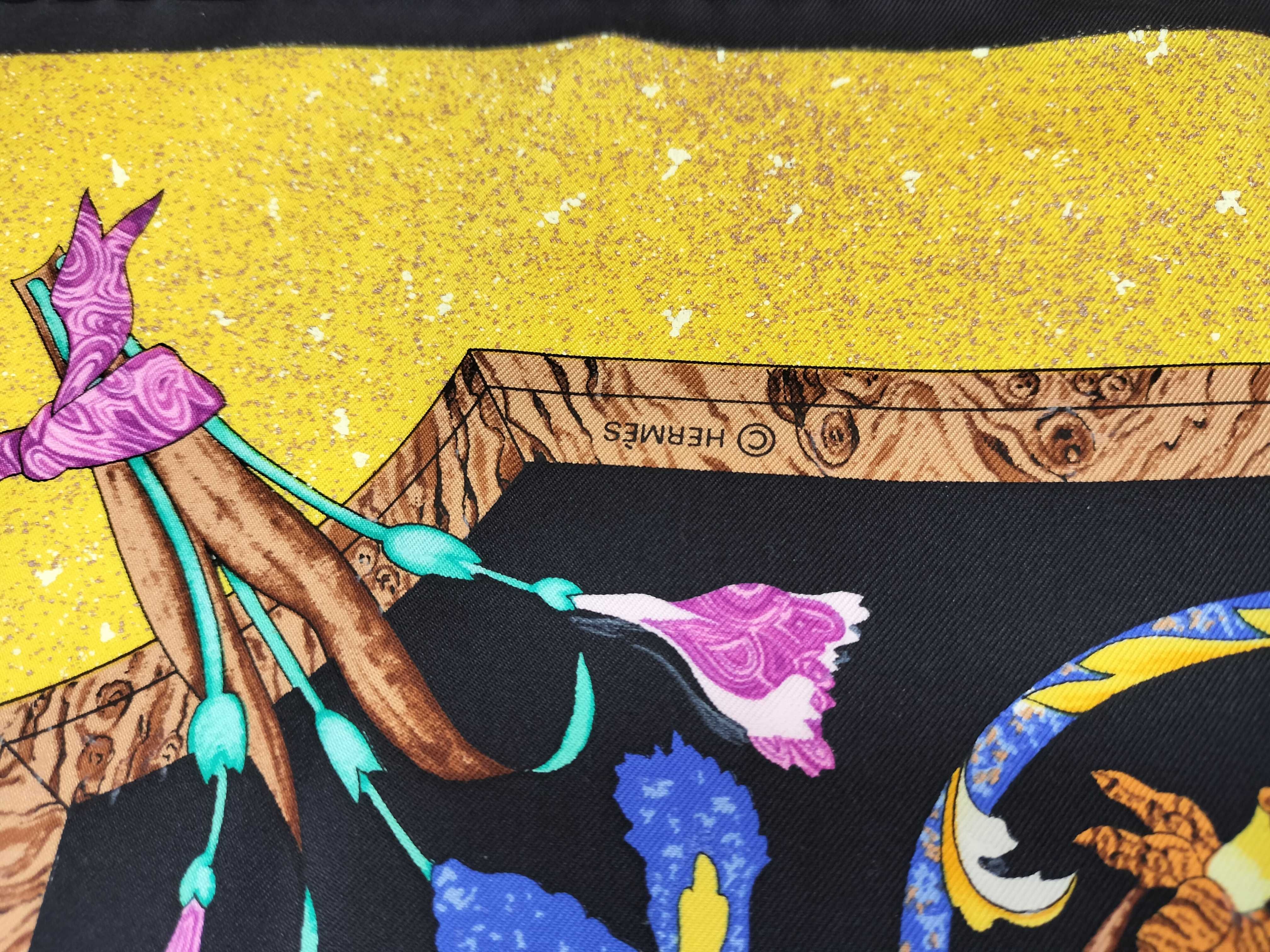 Hermès Pierres d'Orient et d'Occident Silk Scarf by Zoe Pauwels
