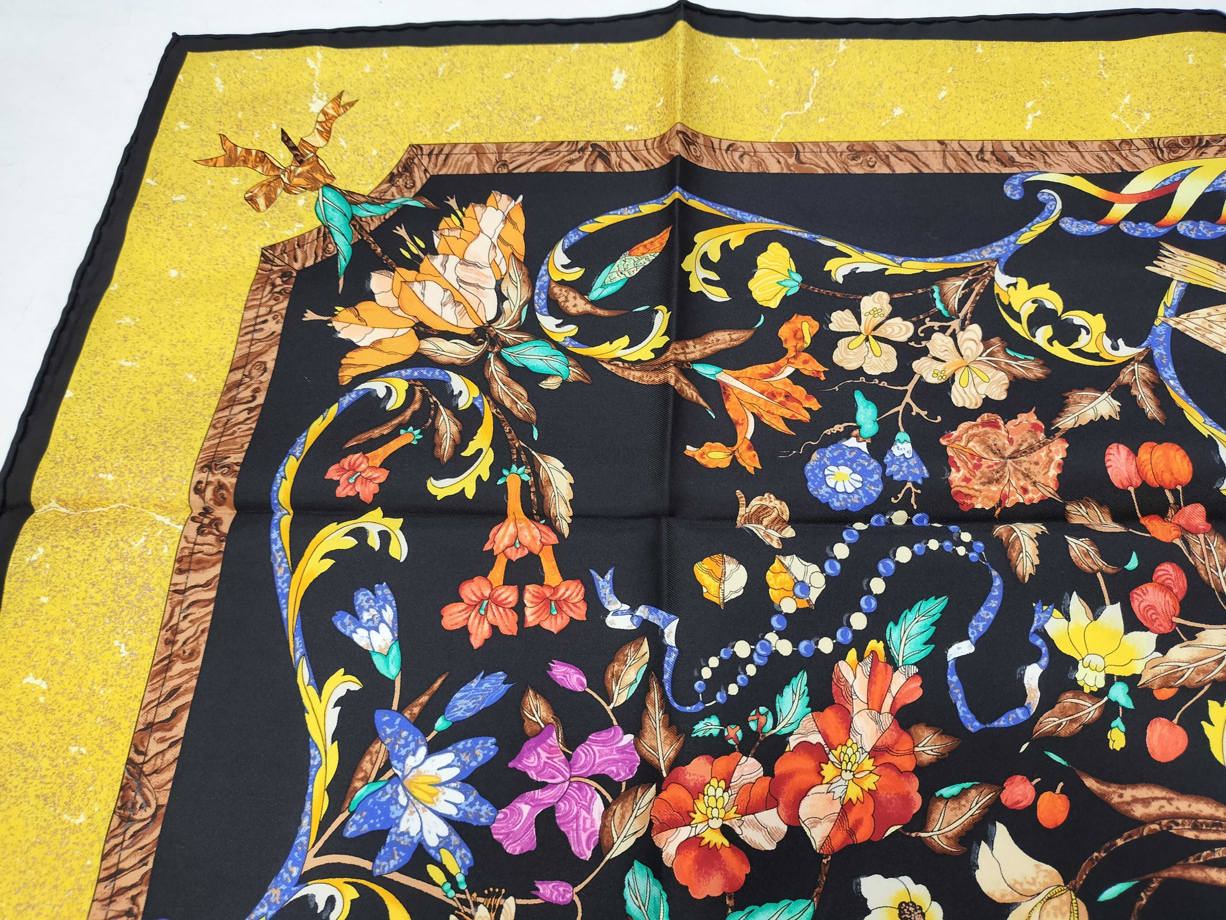 Hermès Pierres d'Orient et d'Occident Silk Scarf by Zoe Pauwels