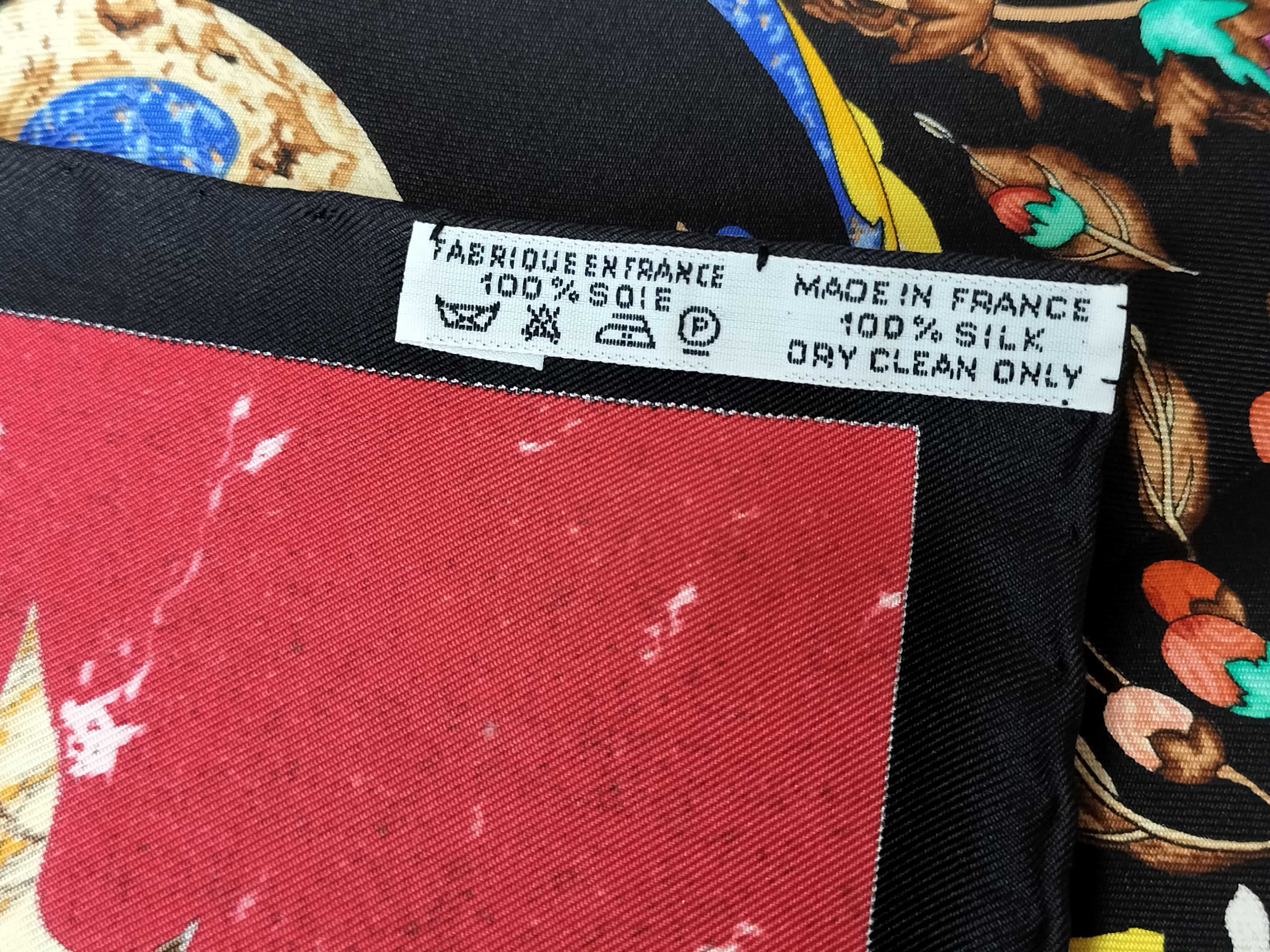 Hermès Pierres d'Orient et d'Occident 90cm Silk Scarf by Zoe Pauwels