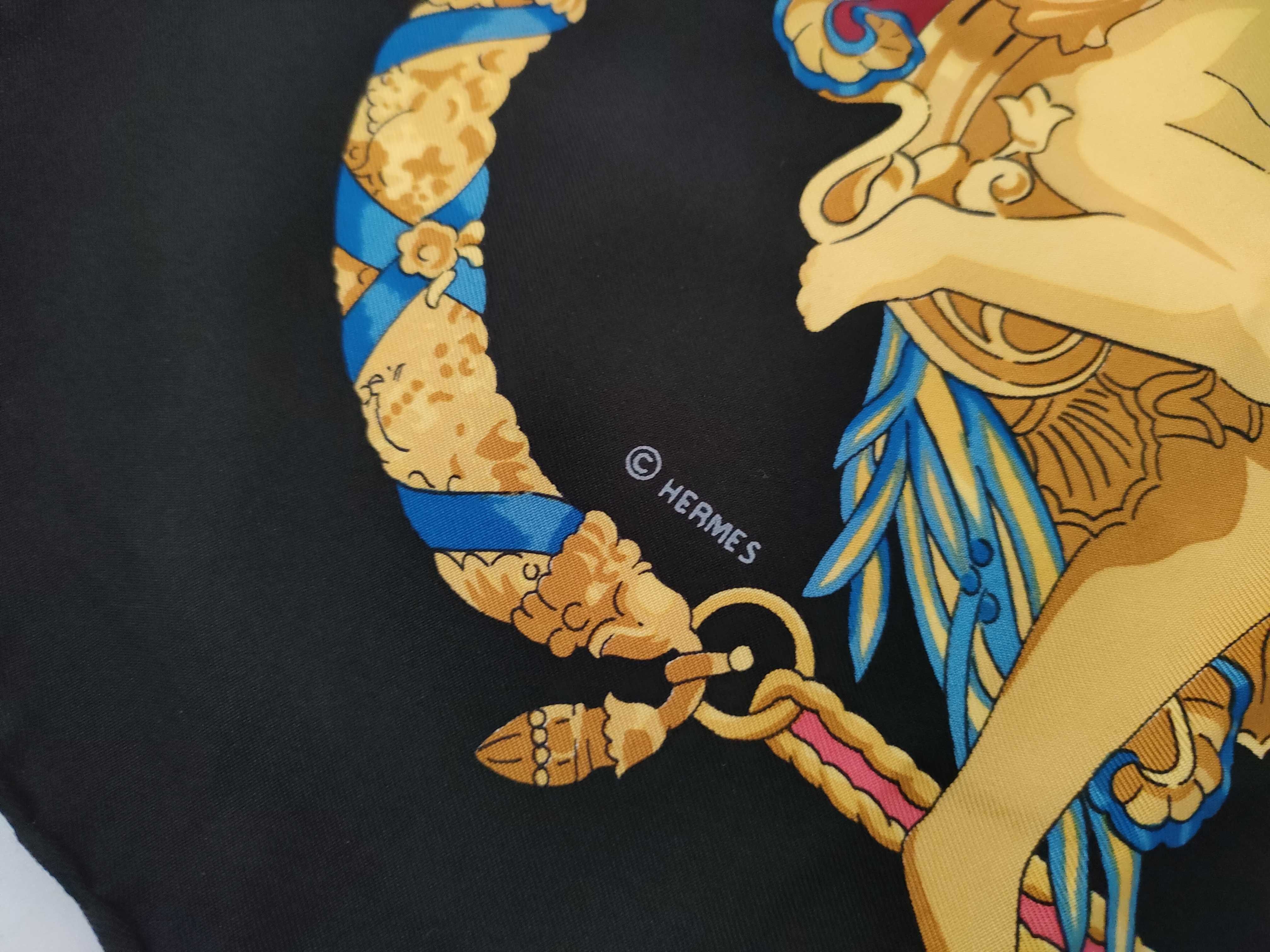 Hermès Hommage à Charles Garnier Silk Scarf