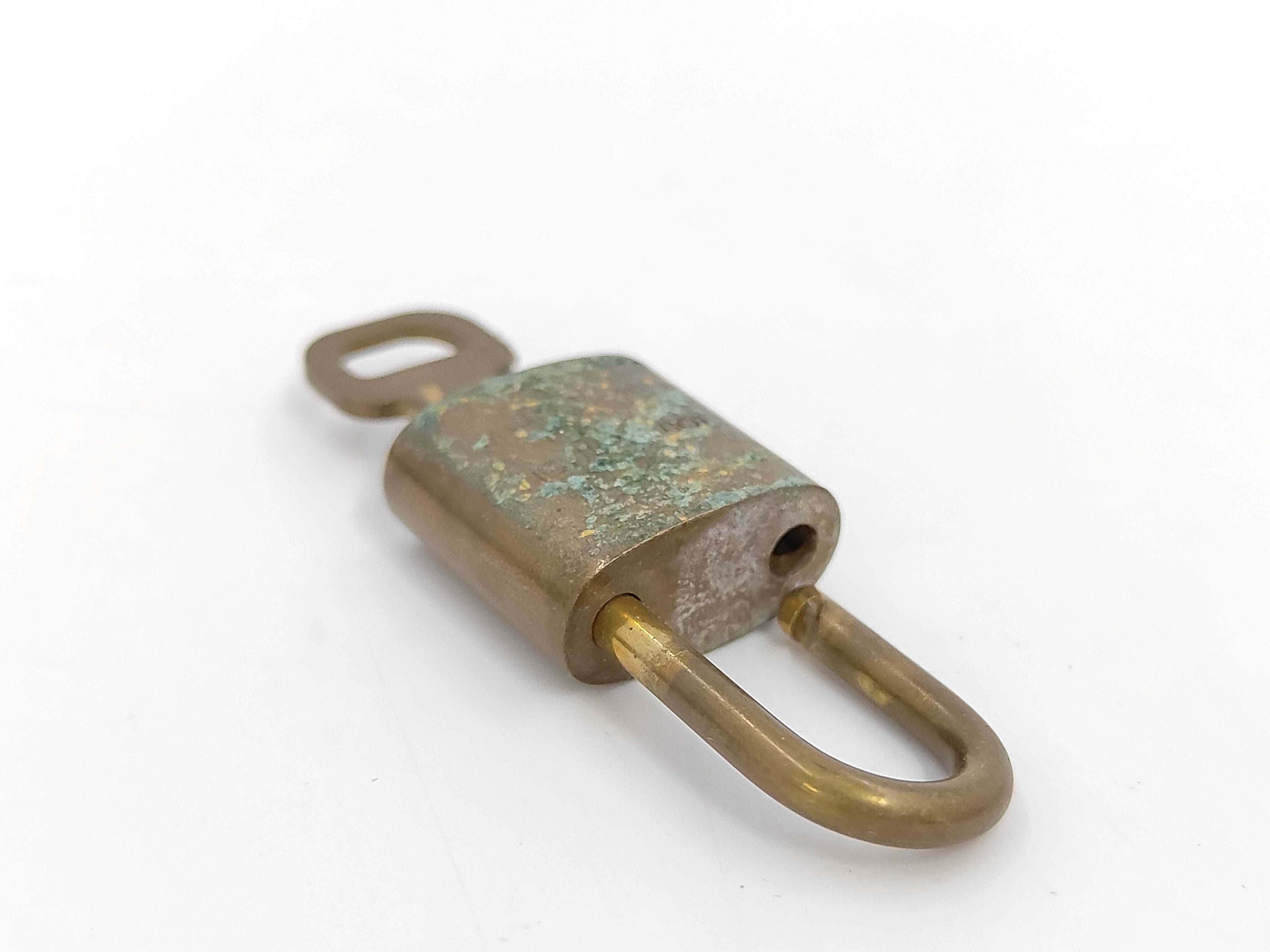 Lot of Ten Louis Vuitton Brass Padlocks with Matching Keys