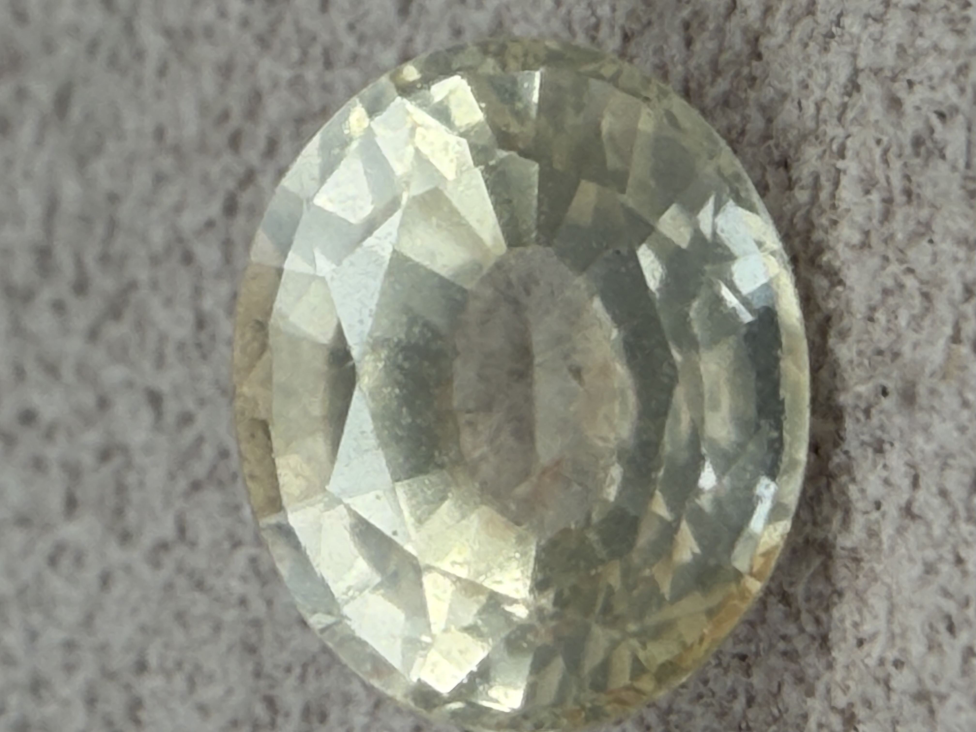 1.35 Carat Natural Certified Yellow Sapphire