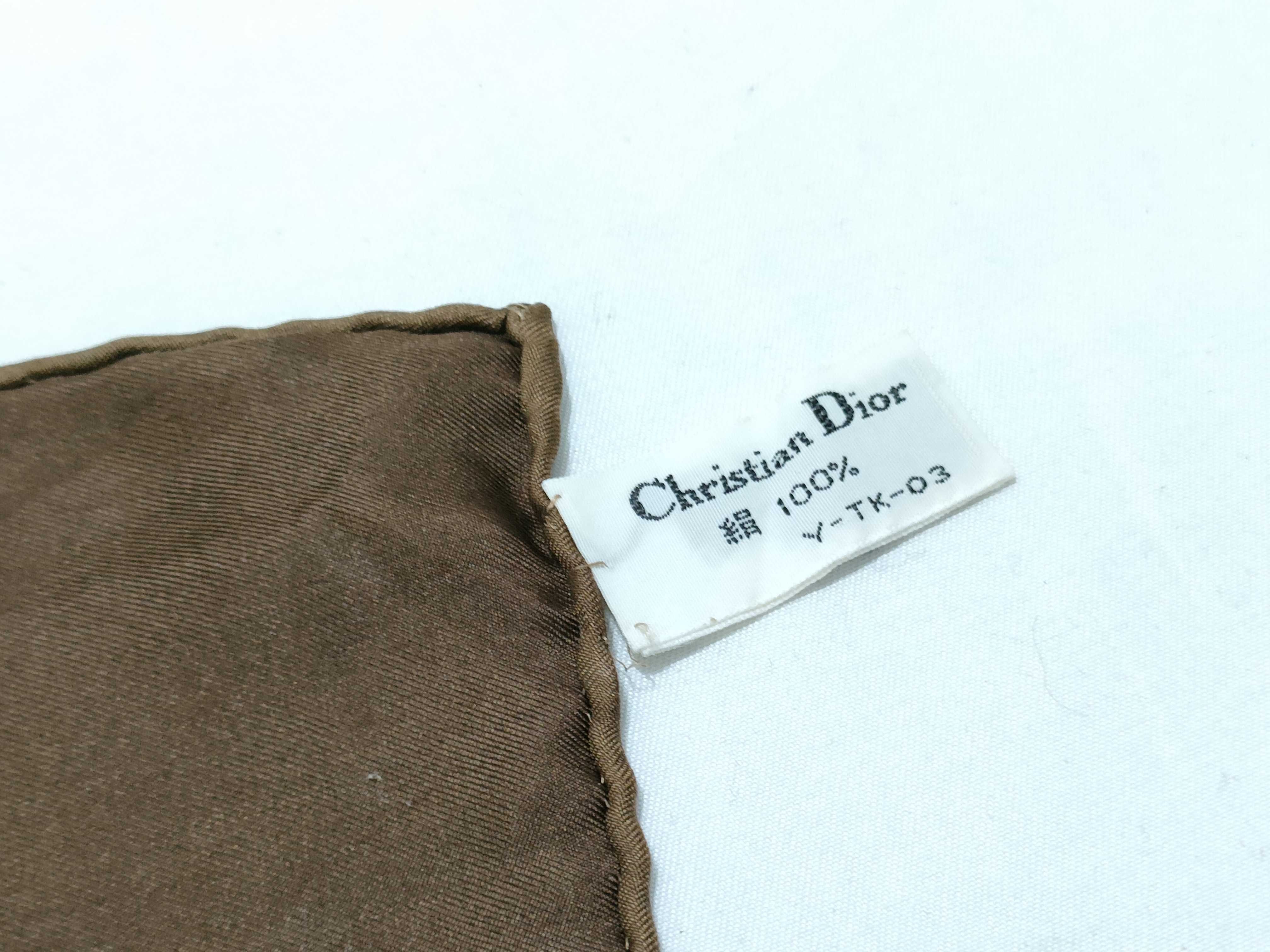 A Group of Five Christian Dior Silk Scarves