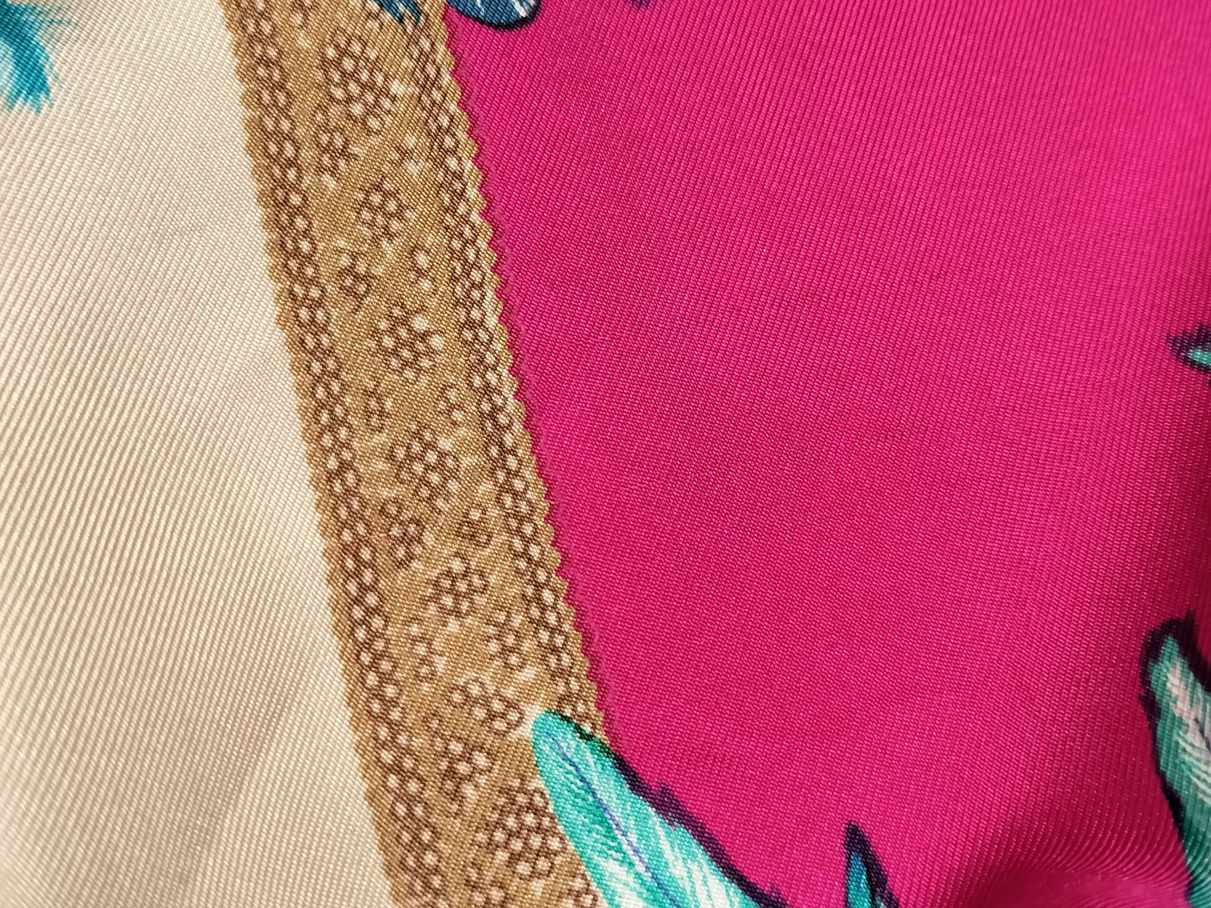 Hermès Brazil Silk Twill Scarf with box