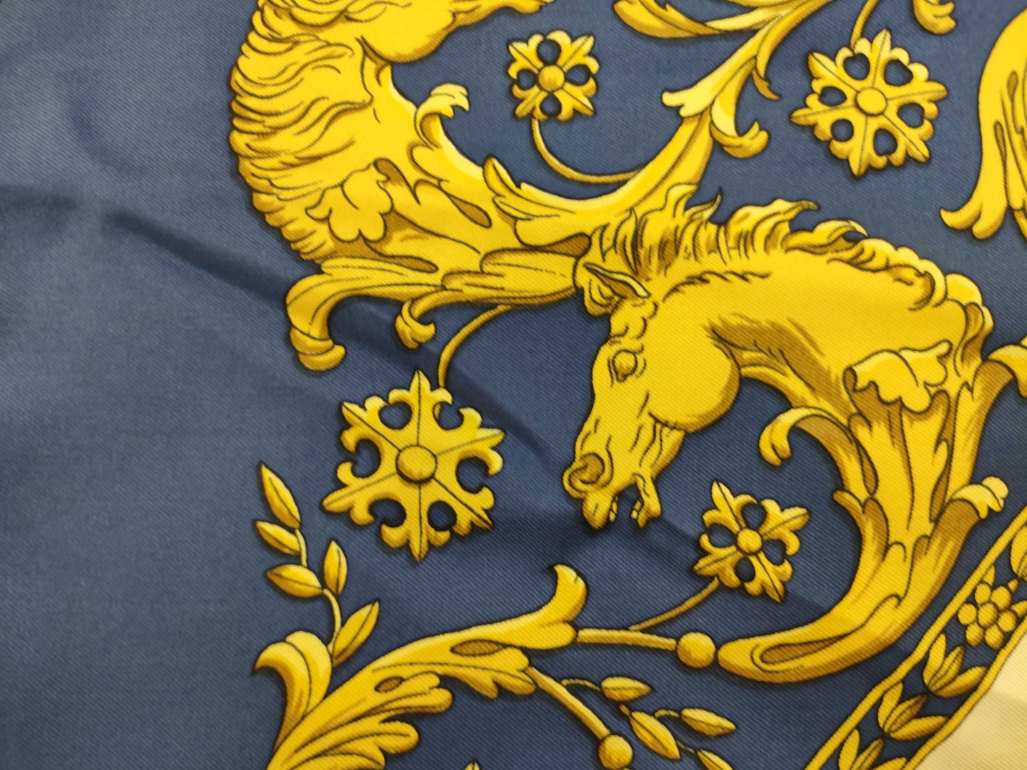 Hermes La Promenade de Longchamps Silk Scarf