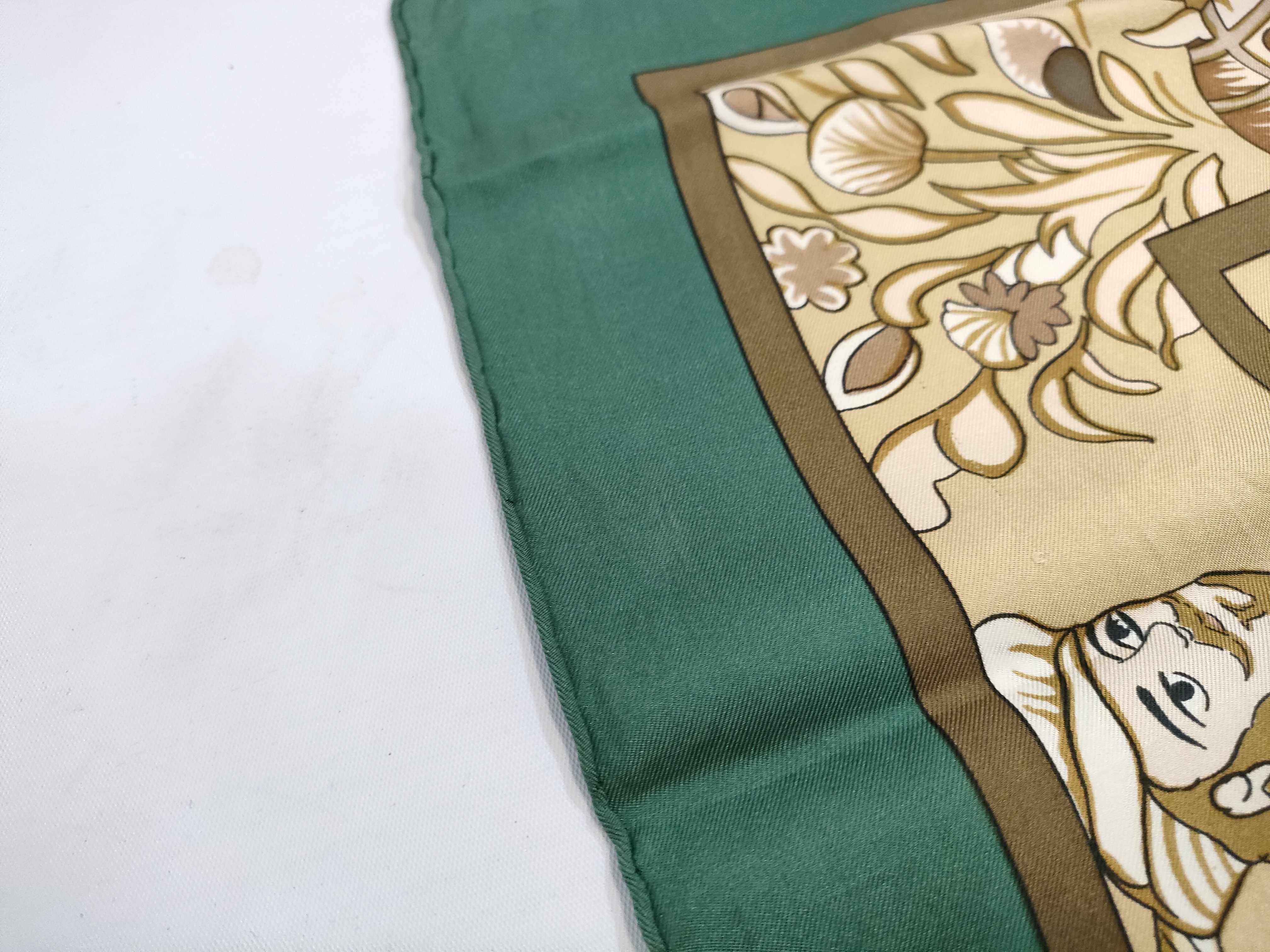 Hermès Paris Ali-Baba Silk Scarf Designed by Pierre Péron