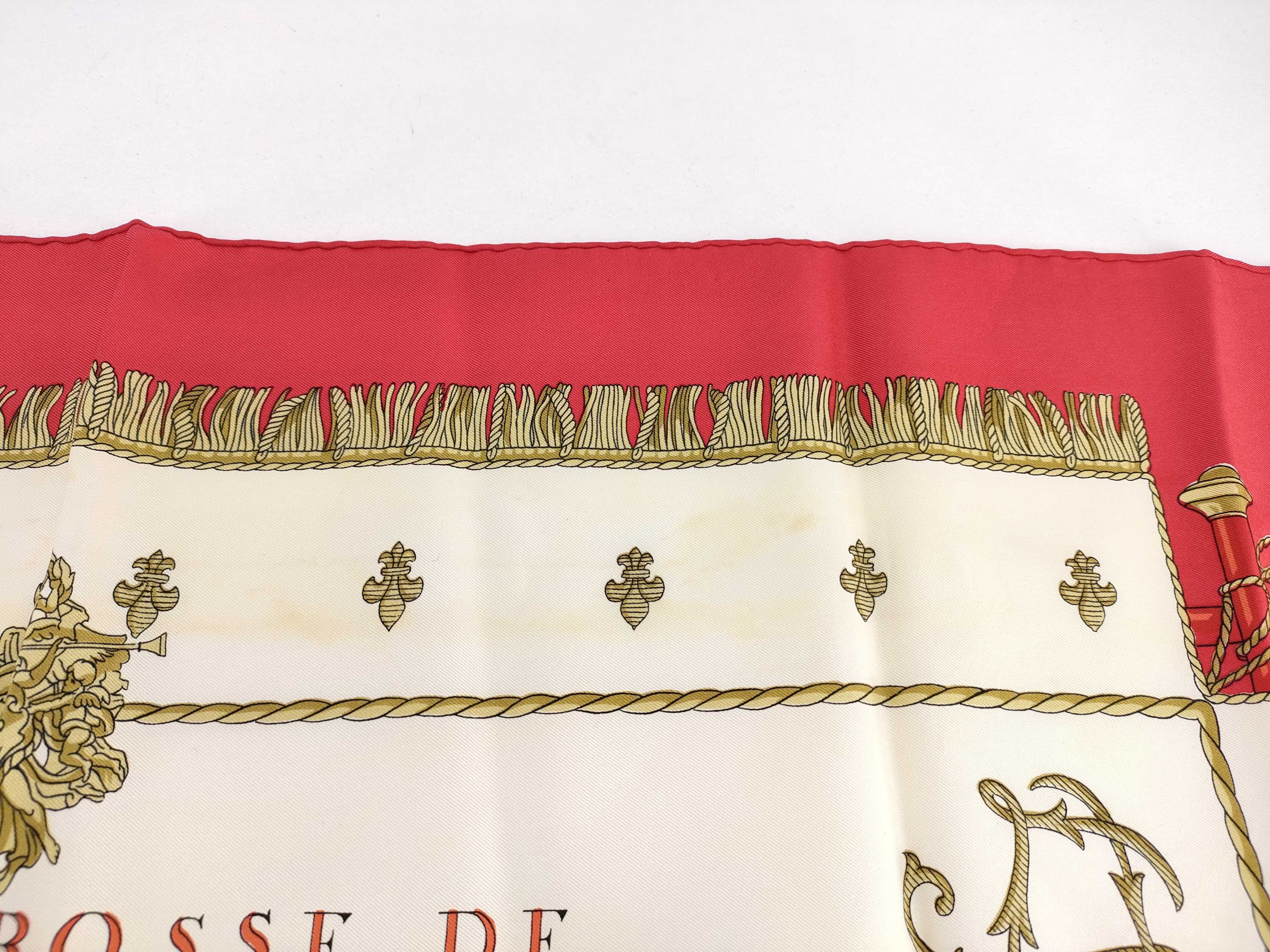 Hermès Silk Scarf Vue du Carrosse de la Galère La Réale Hugo Grygkar 1953