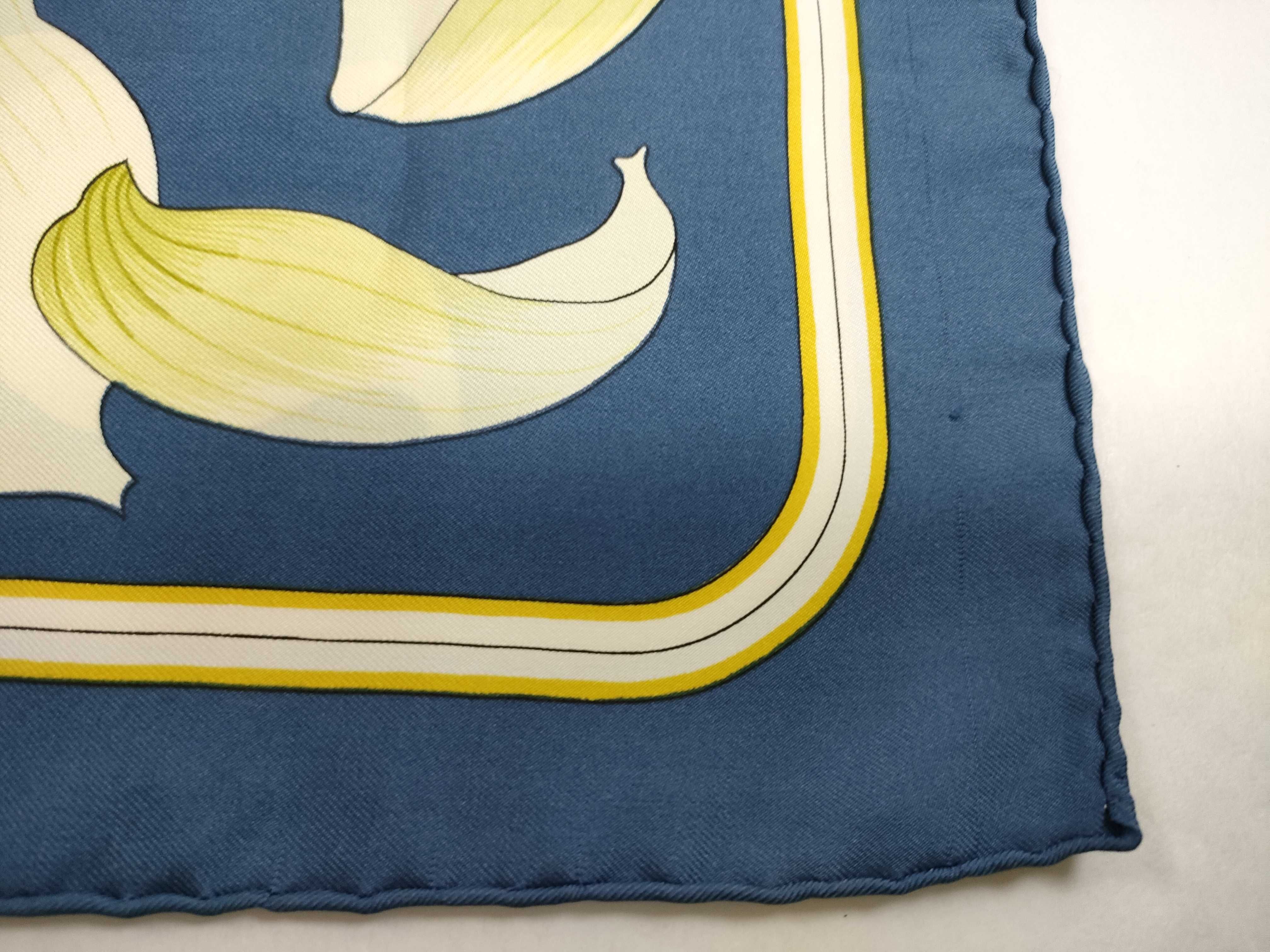 Hermès Fleurs de Lotus Silk Scarf