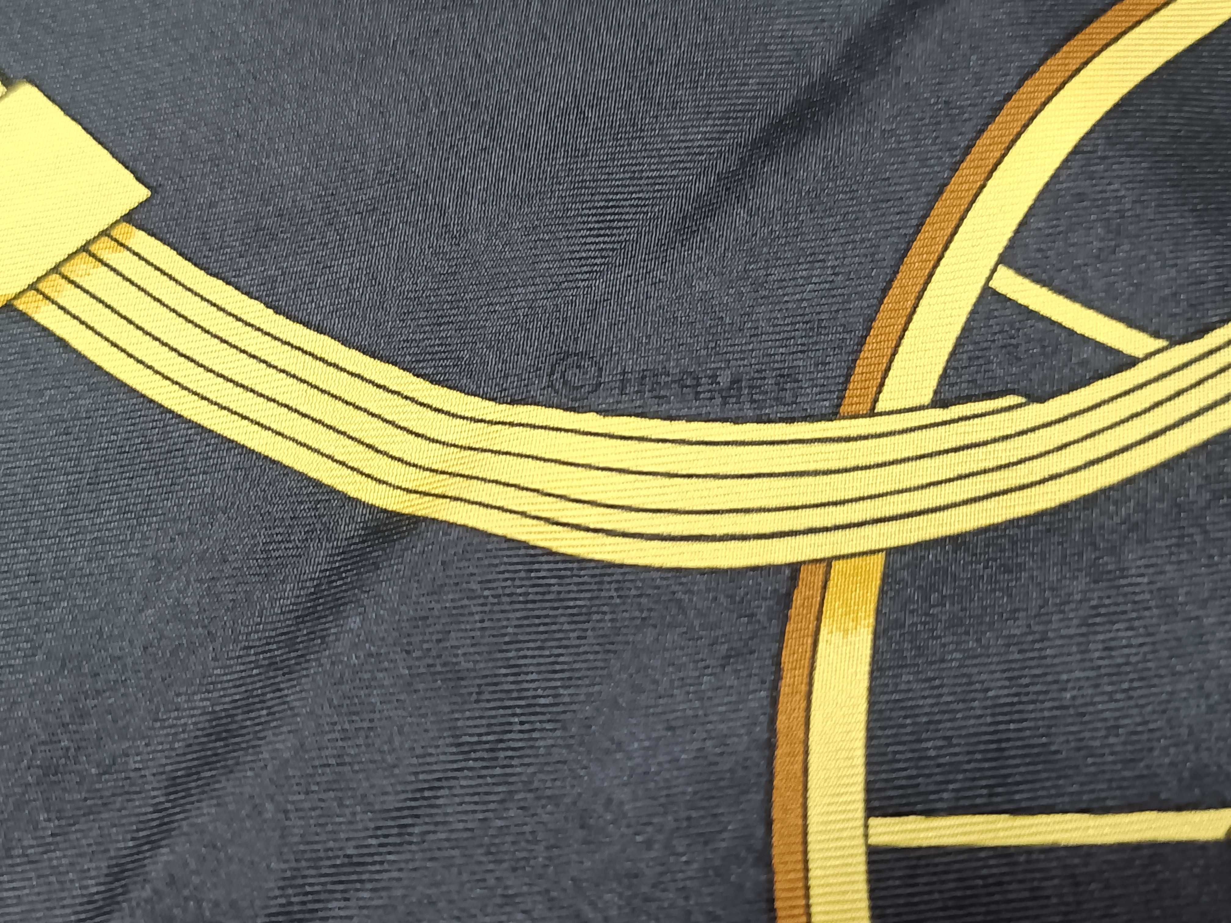 Hermès Springs Silk Scarf by Philippe Ledoux