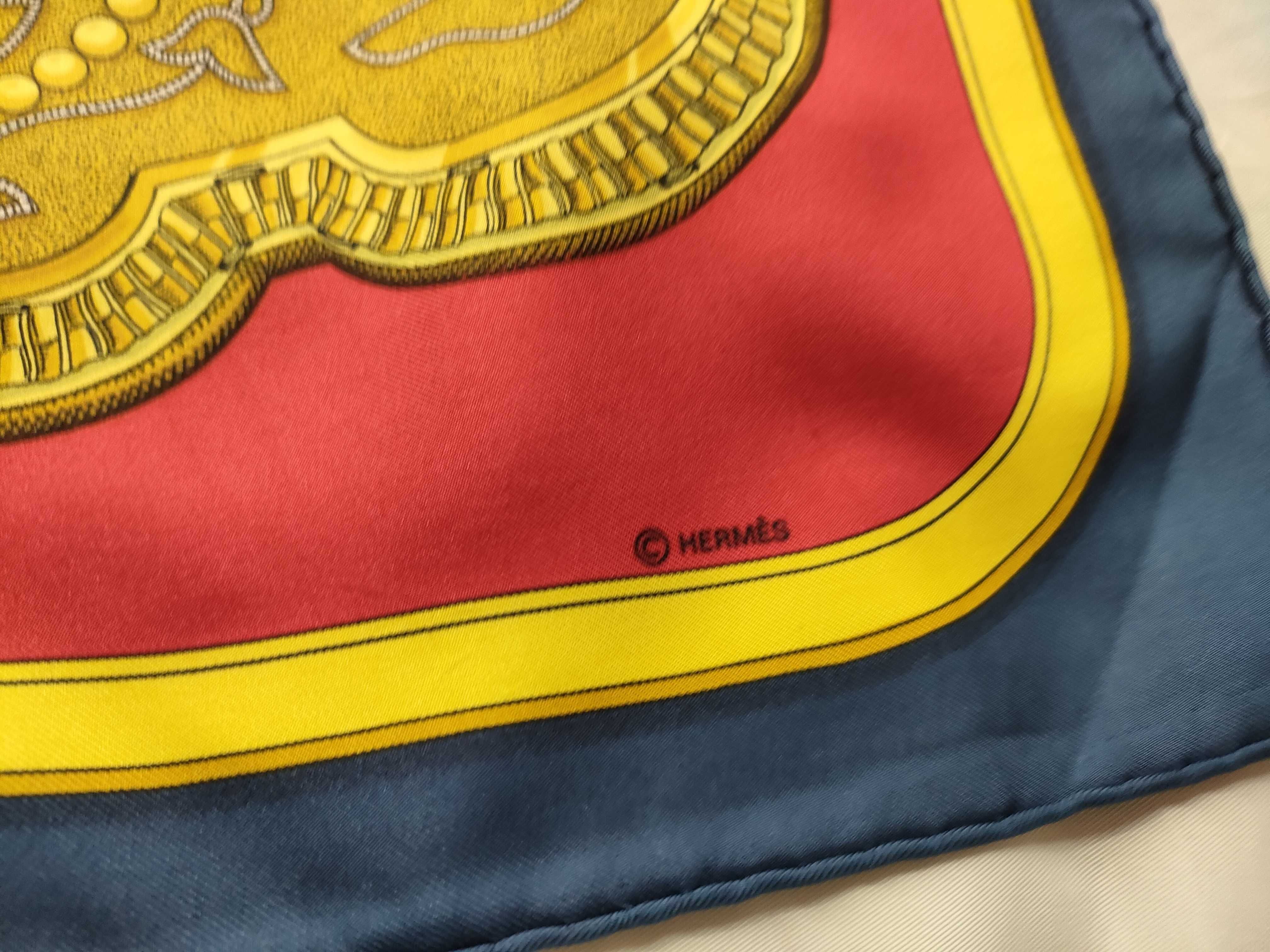 Hermès Grand Apparat Silk Scarf designed by Jacques Eudel