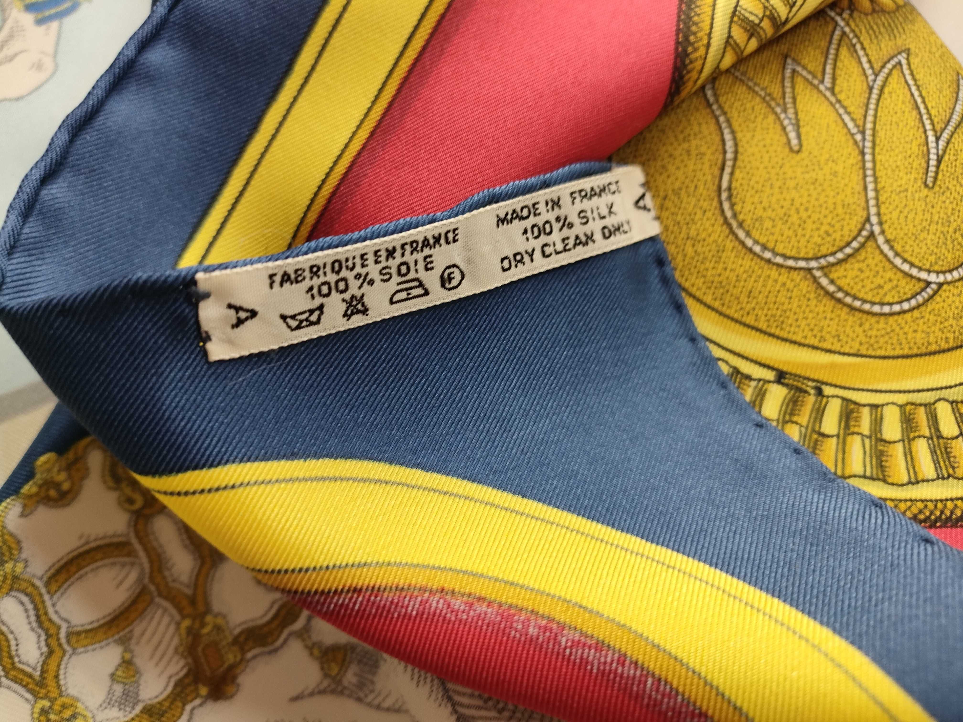 Hermès Grand Apparat Silk Scarf designed by Jacques Eudel