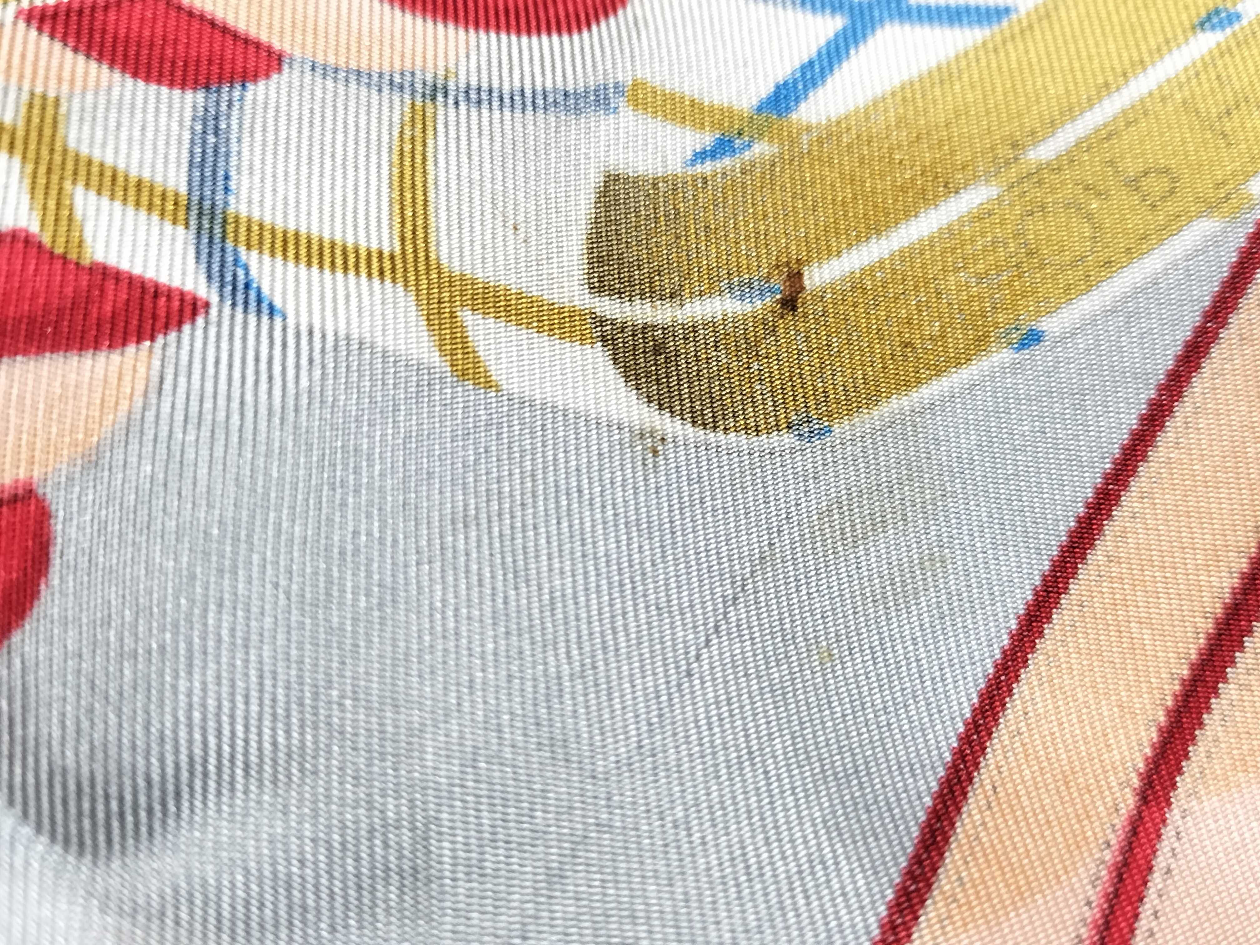 Hermes Grande Tenue Silk Scarf by Henri d'Origny