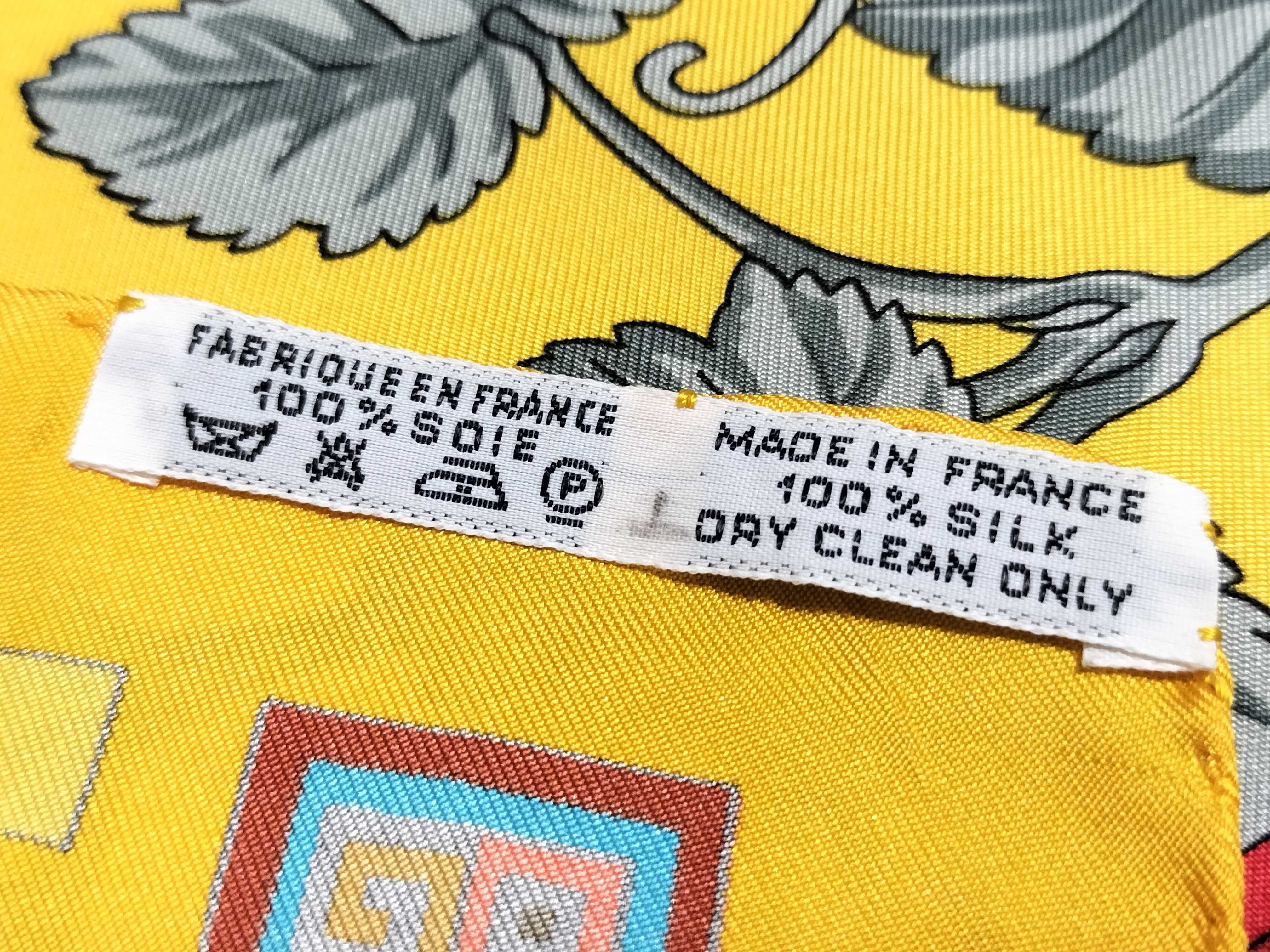 Hermès Musique des Dieux 90cm Silk Scarf by Claudia May