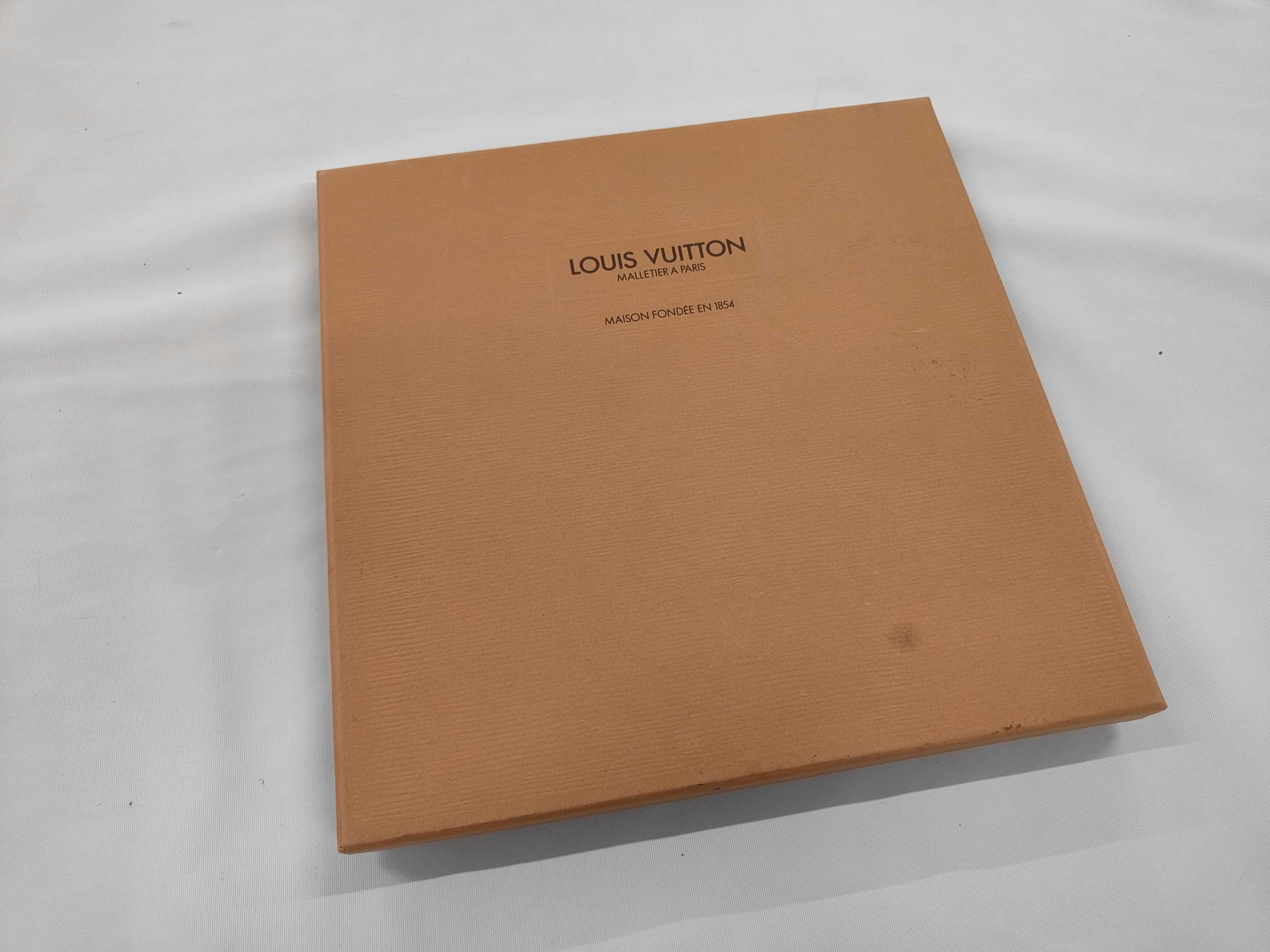 Louis Vuitton Orange Silk Monogram Jacquard Carre Scarf