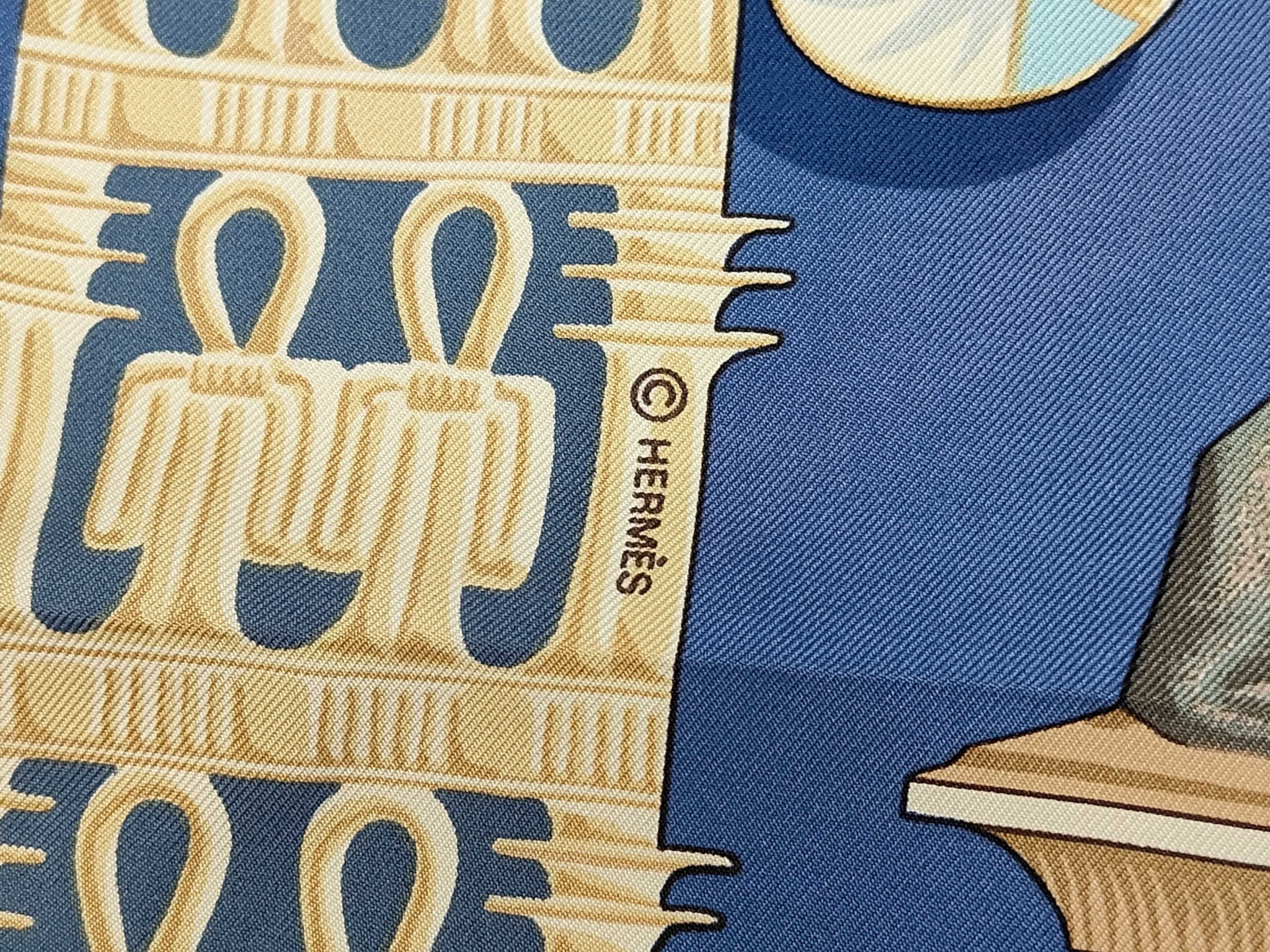 Hermès Tutankhamun Silk Scarf by Vladimir Rybaltchenko