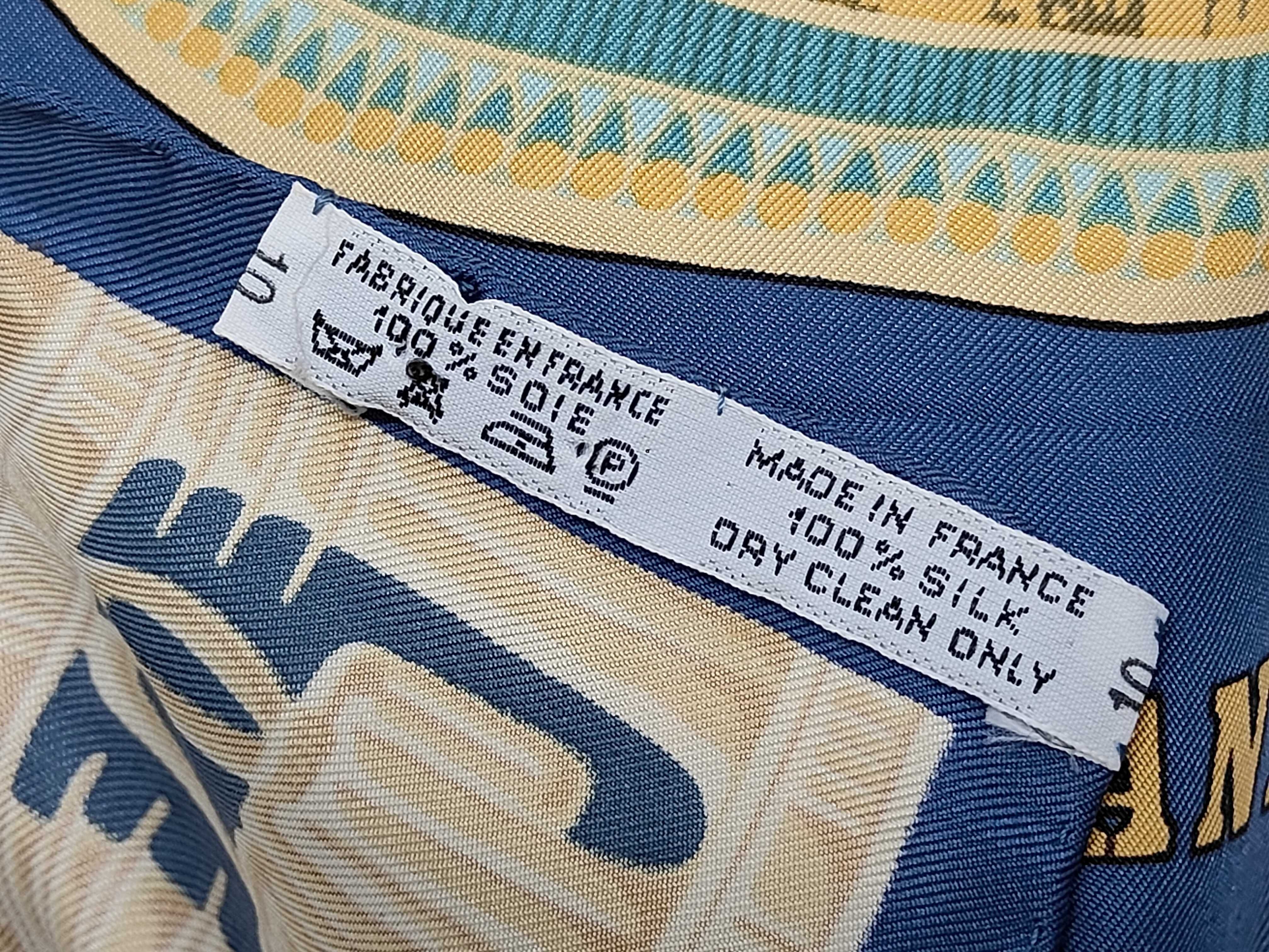Hermès Tutankhamun Silk Scarf by Vladimir Rybaltchenko