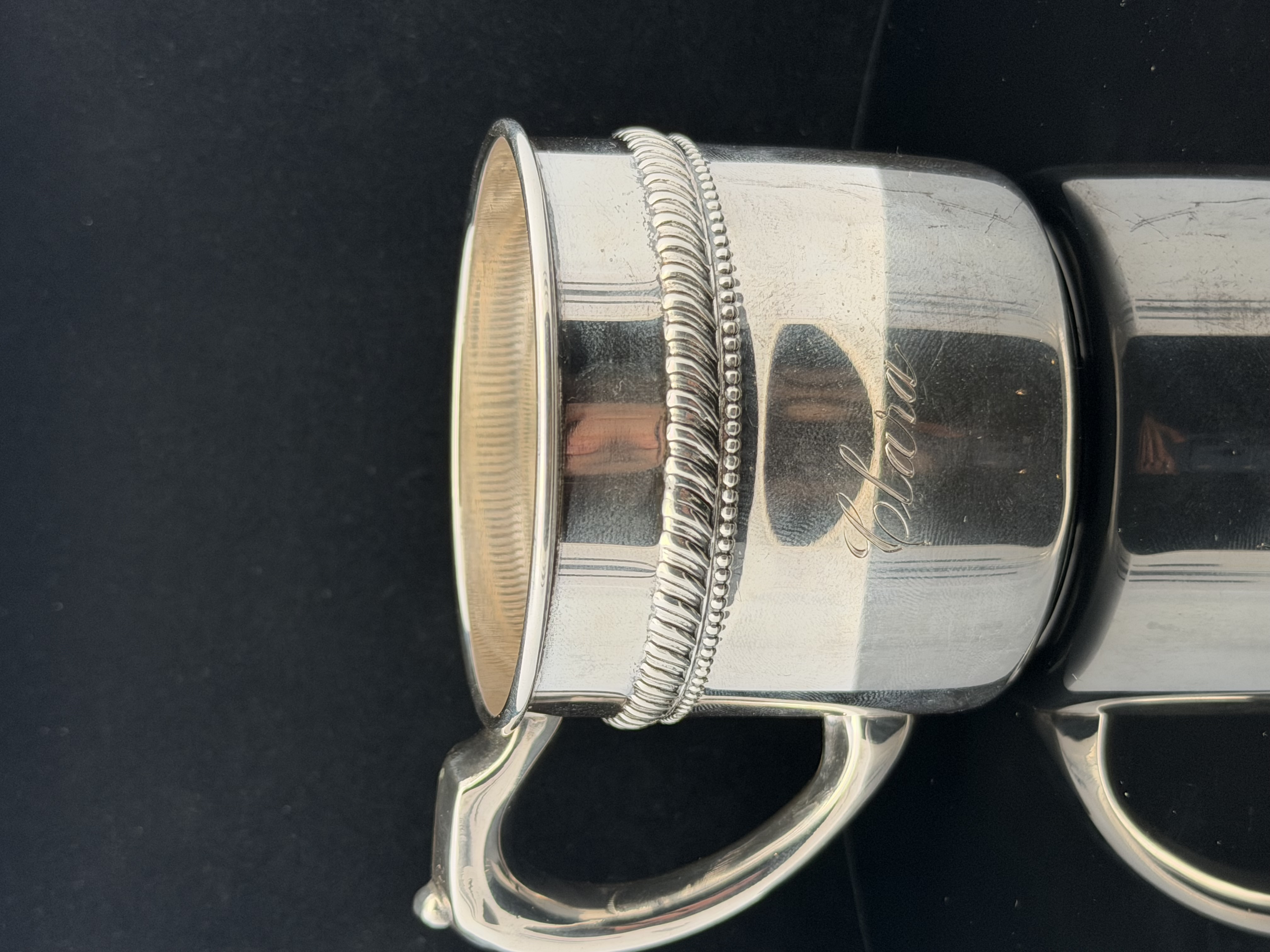 Estate Sterling Silver Baby Cup