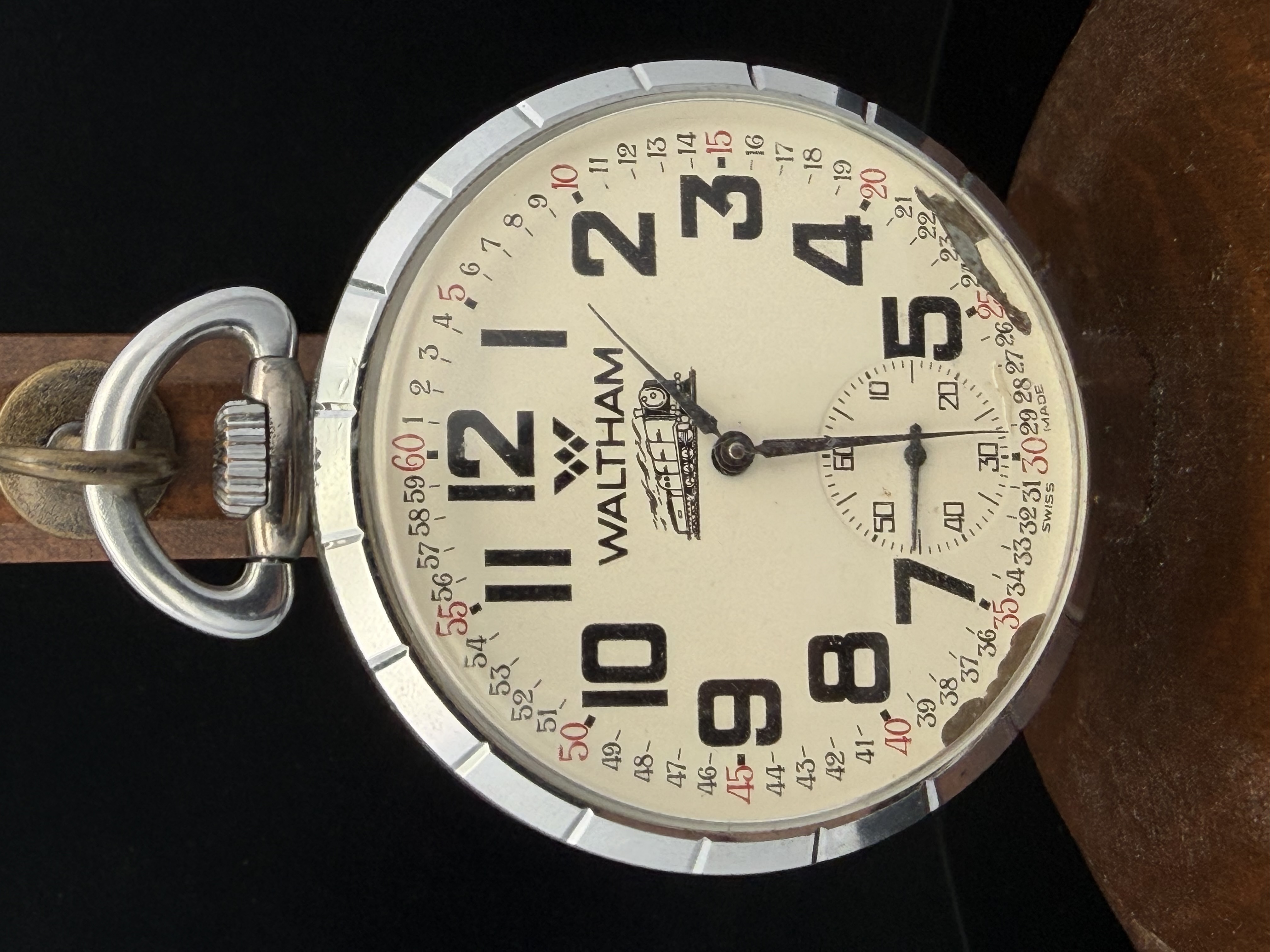 Swiss Made Railroad Pocket Watch