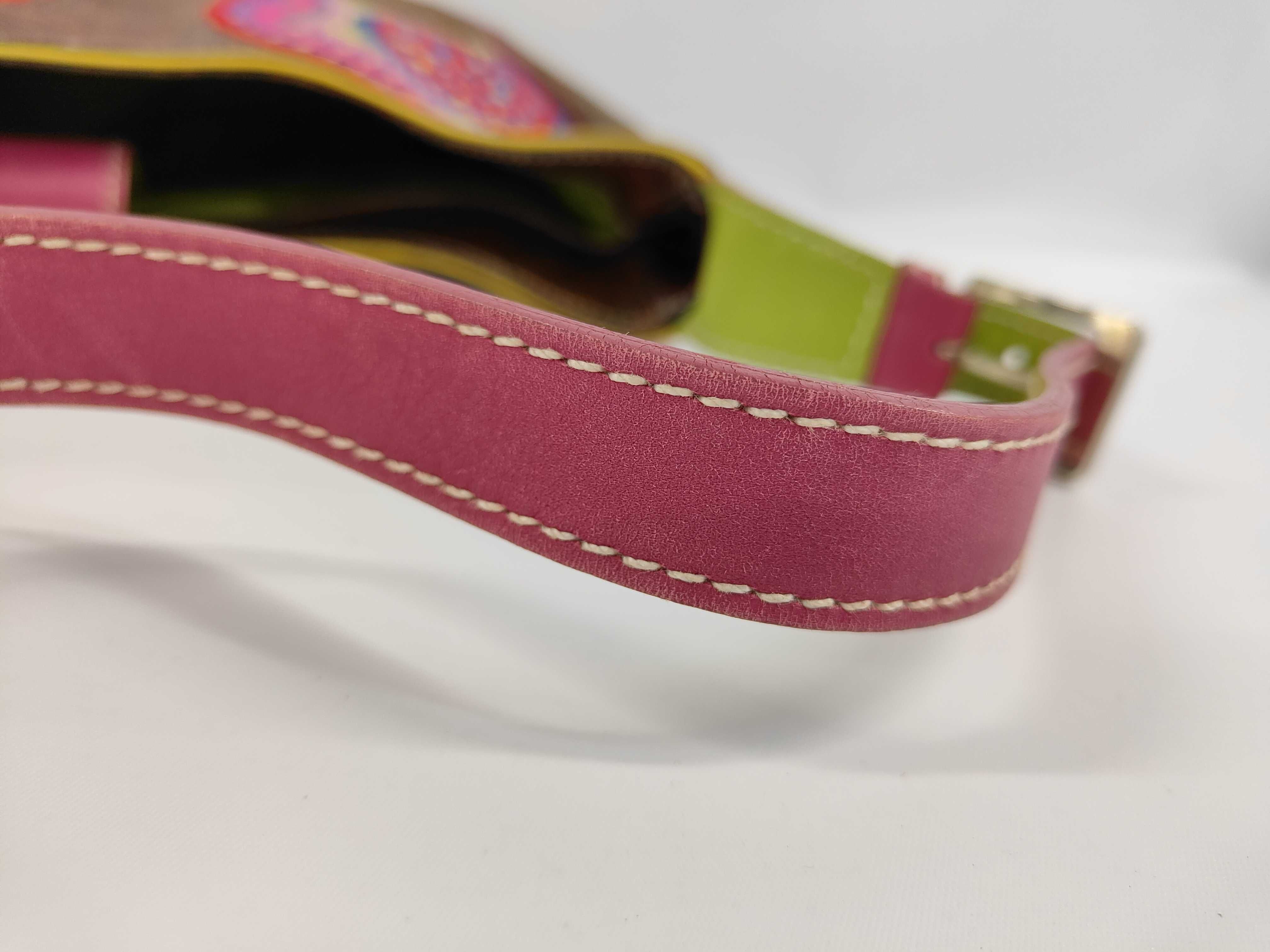 Etro Embroidered Paisley Coated Canvas and Leather Hobo Shoulder Bag