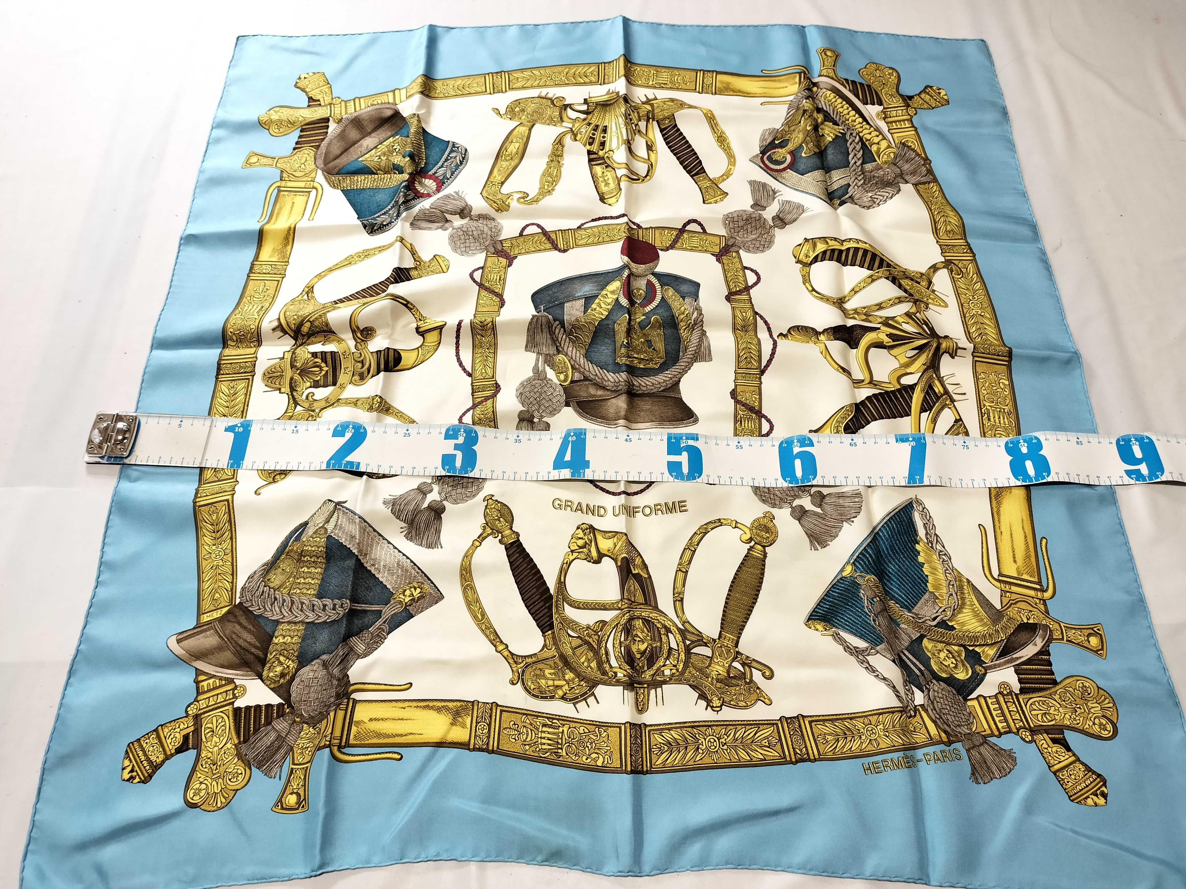 Hermès Grand Uniforme Silk Scarf