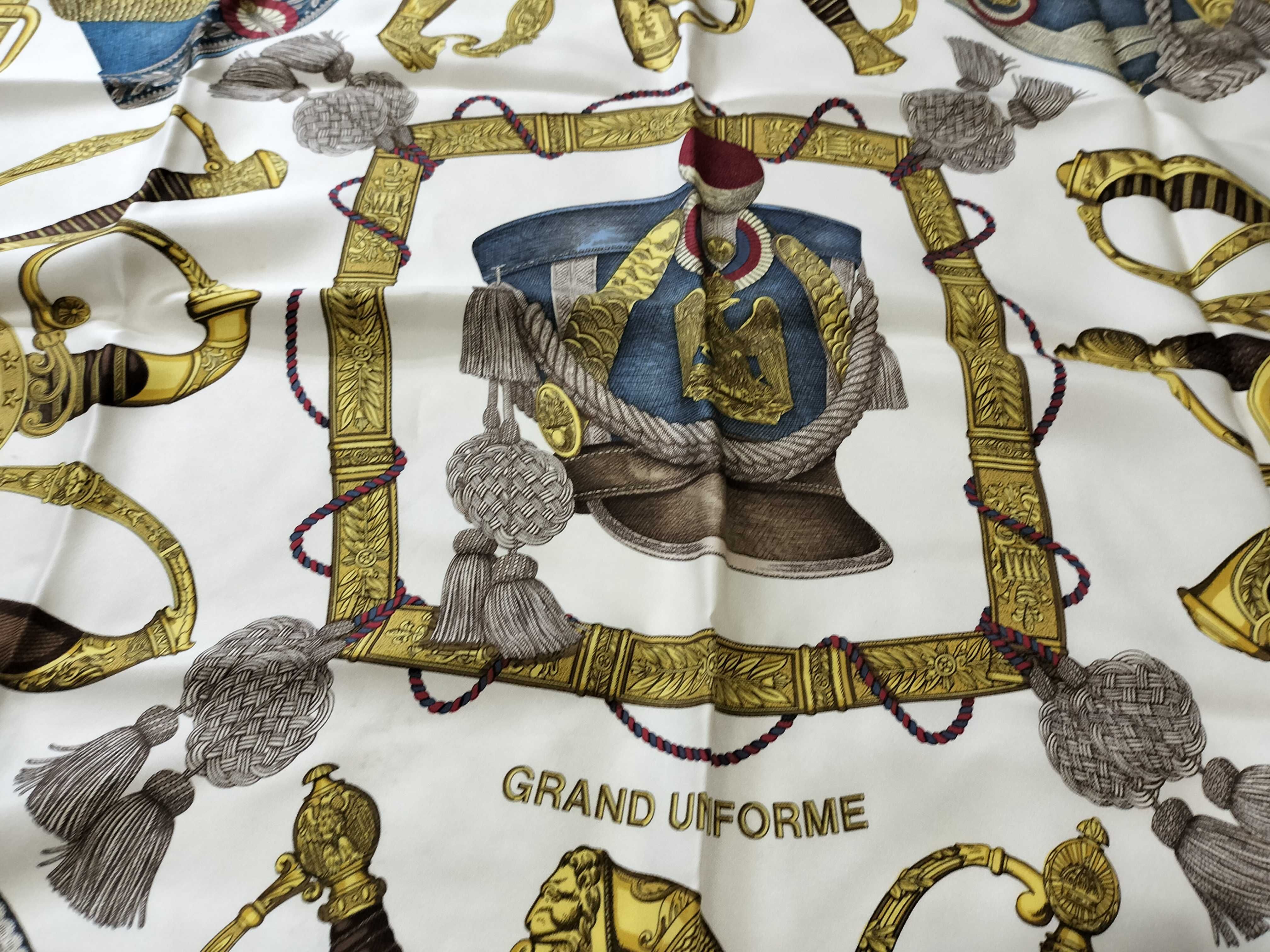 Hermès Grand Uniforme Silk Scarf
