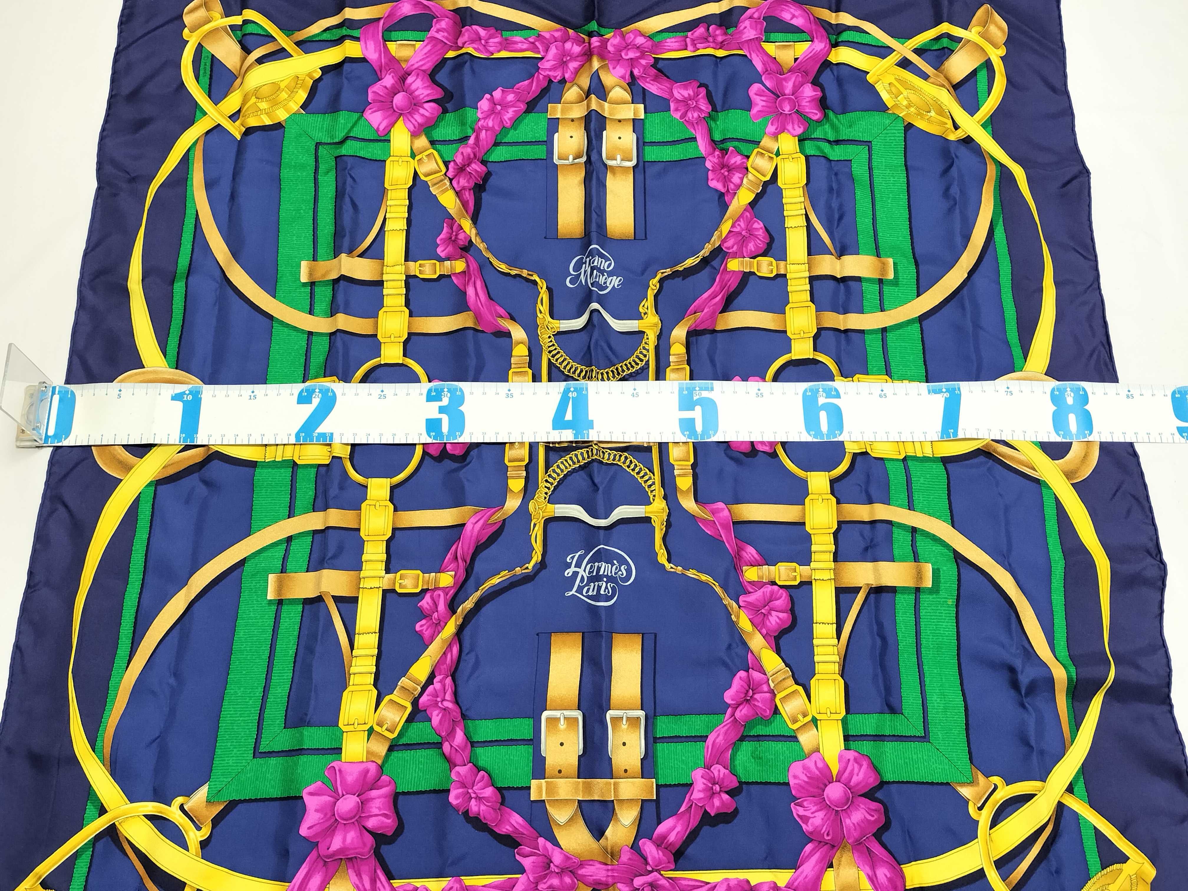 Hermès Grand Manège Silk Scarf by Henri d’Origny