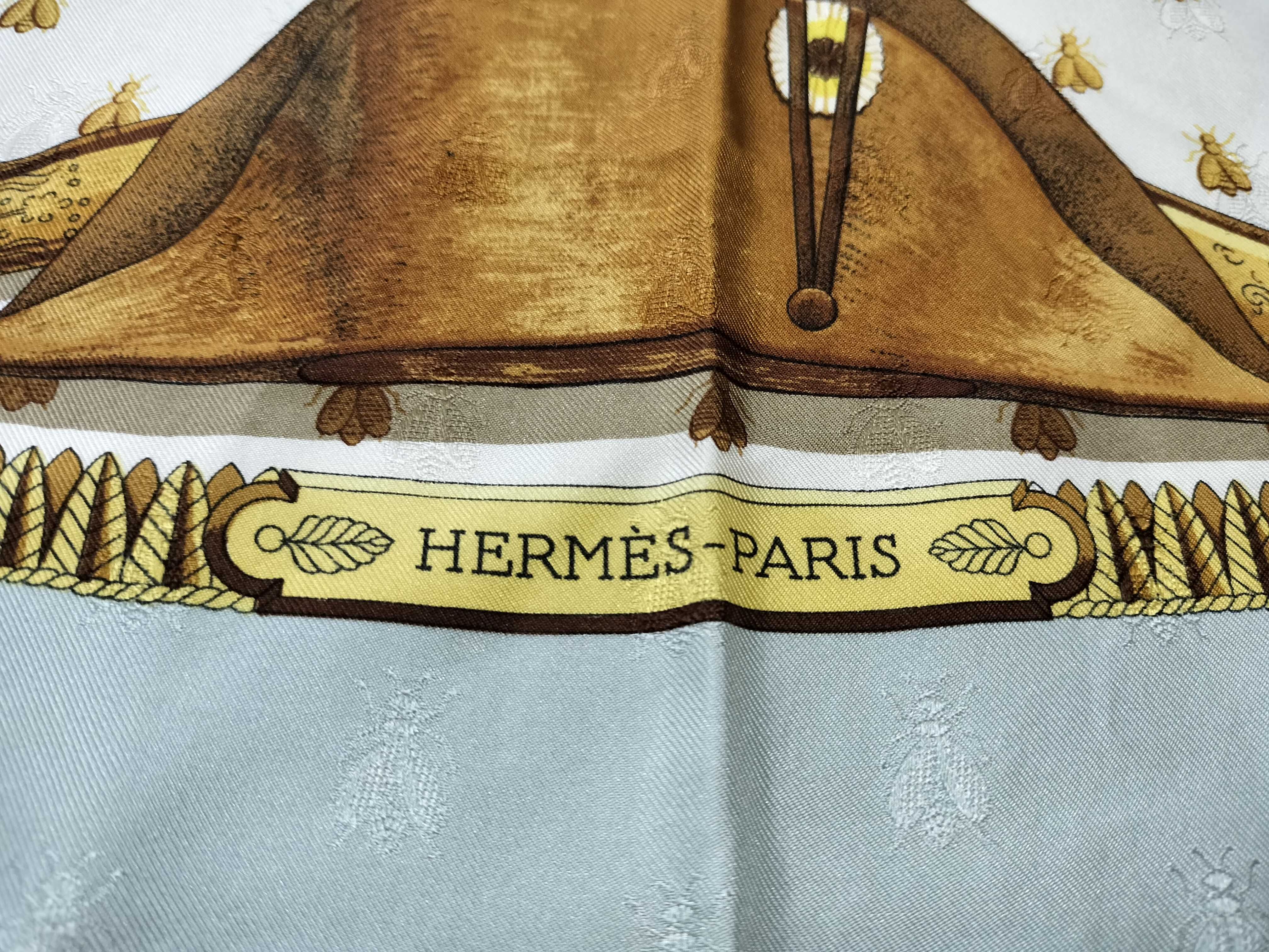 Hermès Napoleon Pattern 90 Silk Scarf
