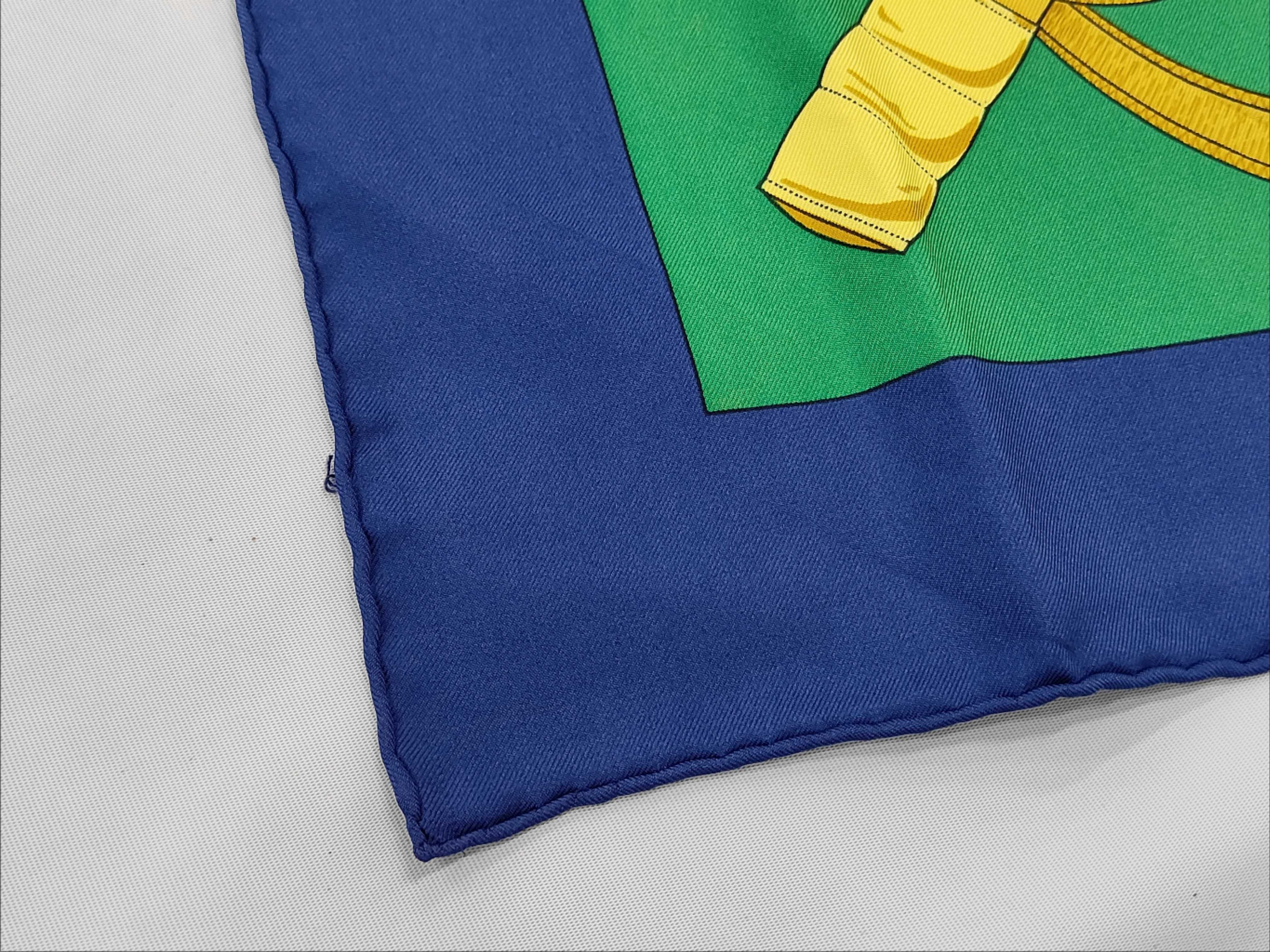 Hermès Eperon d'Or Silk Scarf by Henri d'Origny
