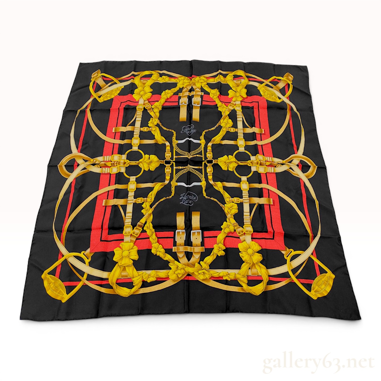 Hermès Grand Manege Silk Scarf by Henri d'Origny