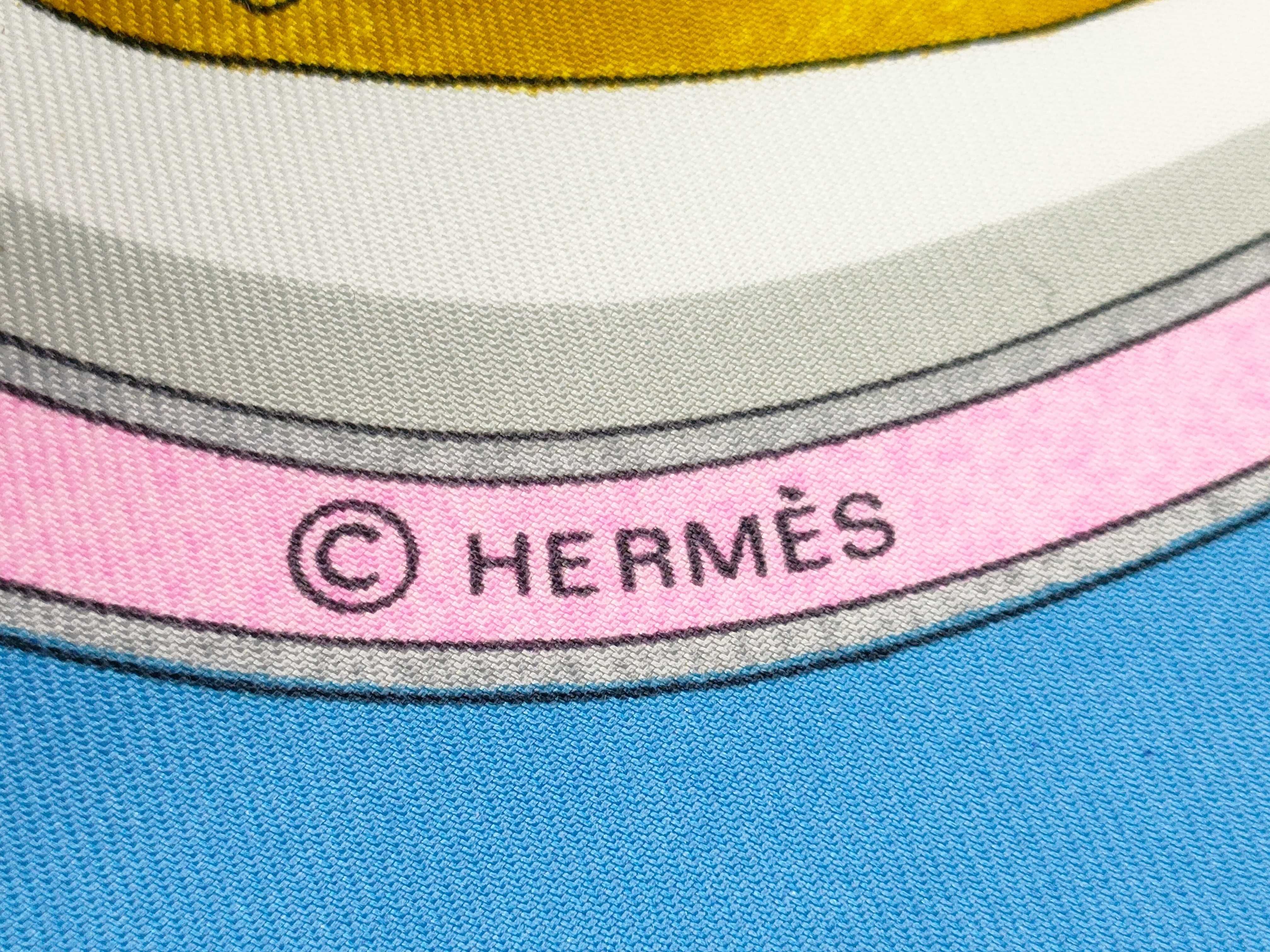 Hermes Qu'importe le flacon 90 Silk Scarf