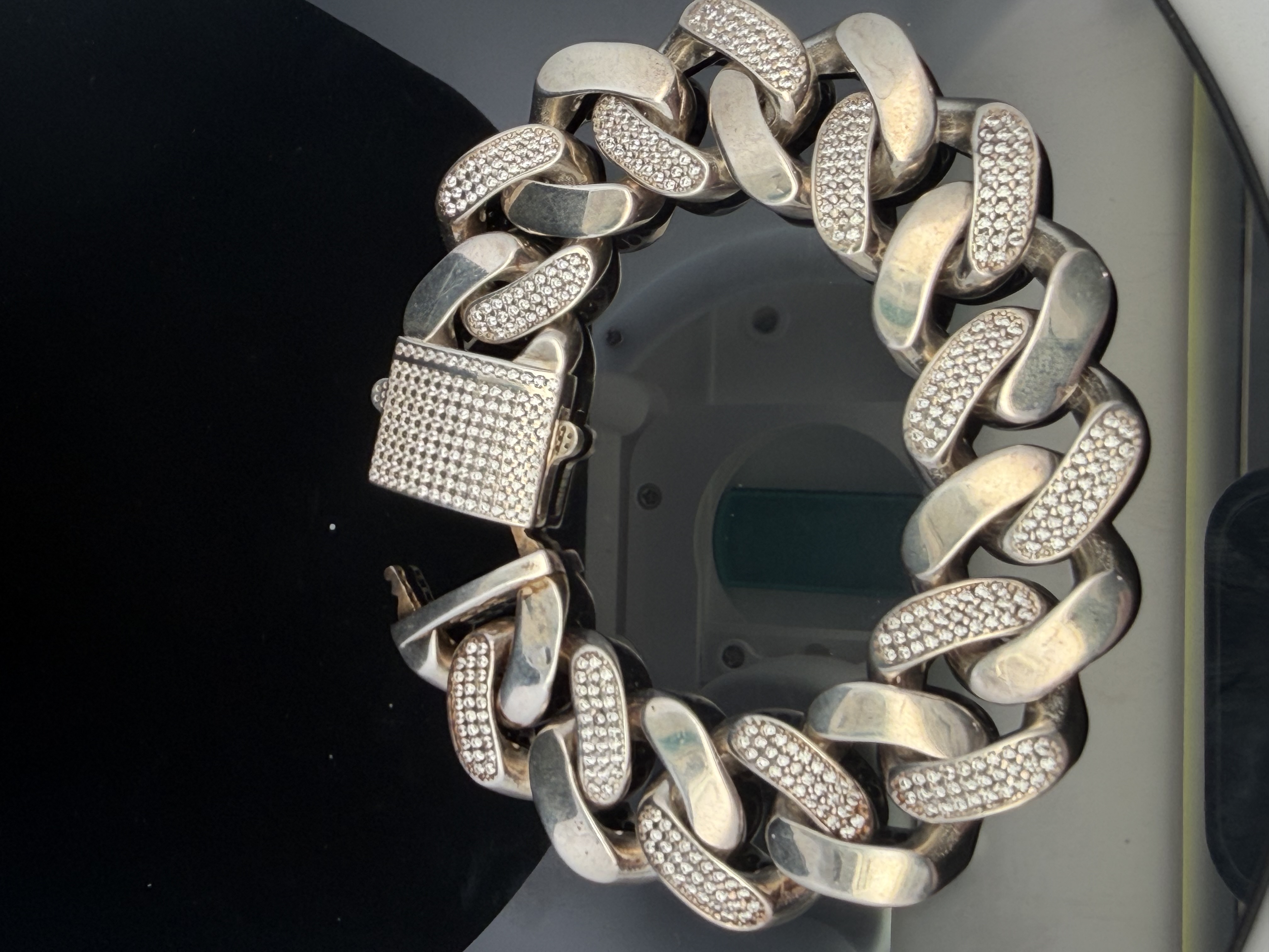 Sterling Silver Curb Link Bracelet