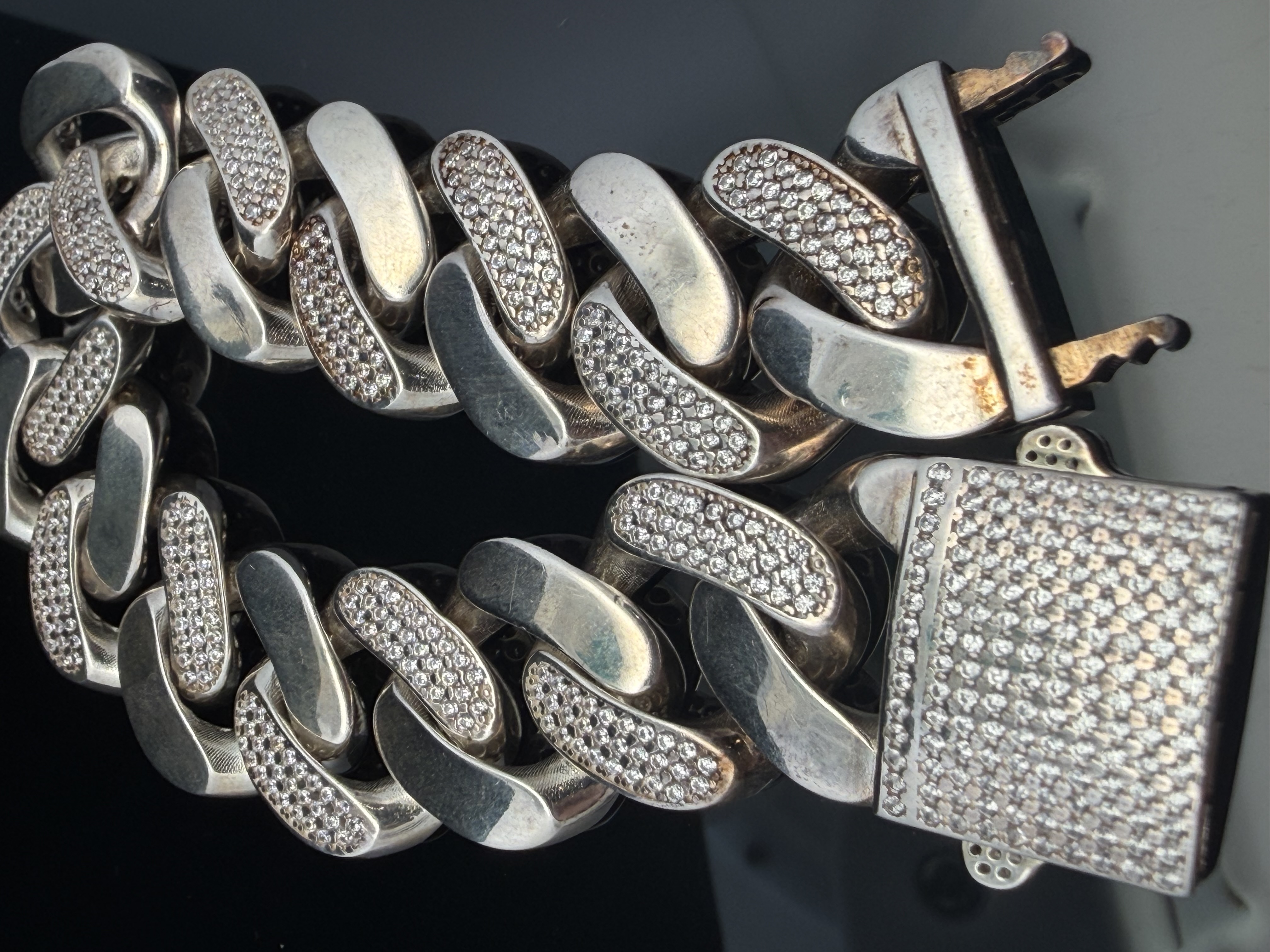 Sterling Silver Curb Link Bracelet