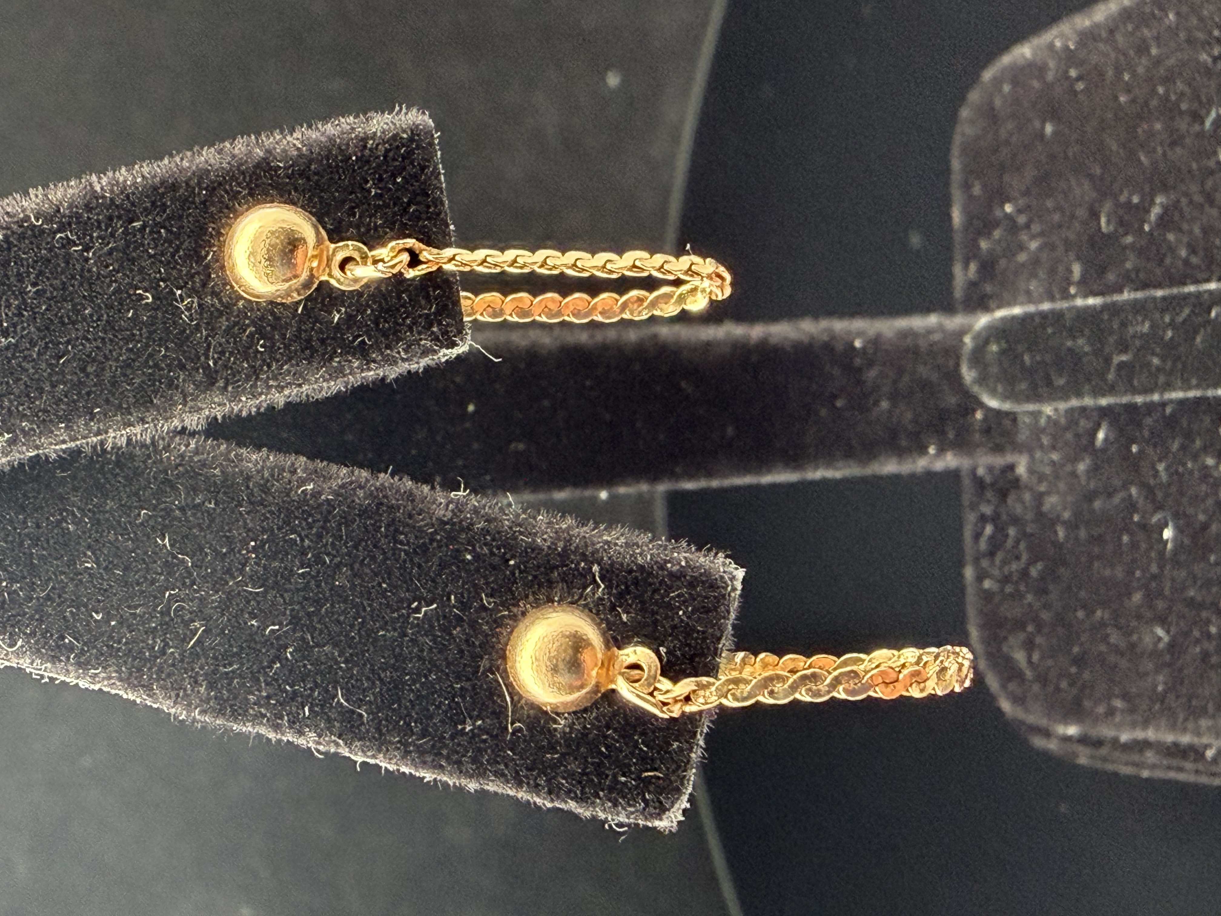 14K Yellow Gold Earrings