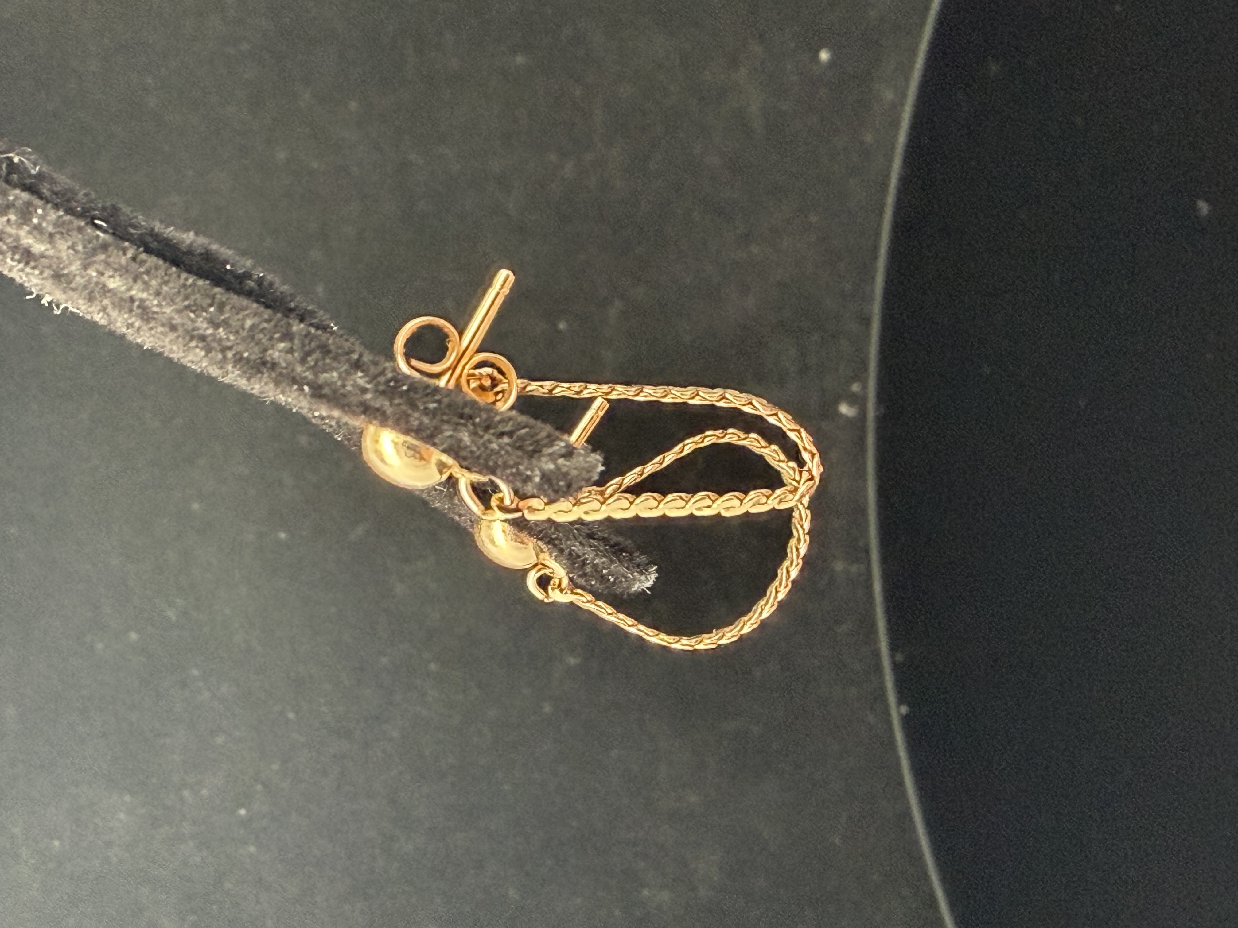 14K Yellow Gold Earrings