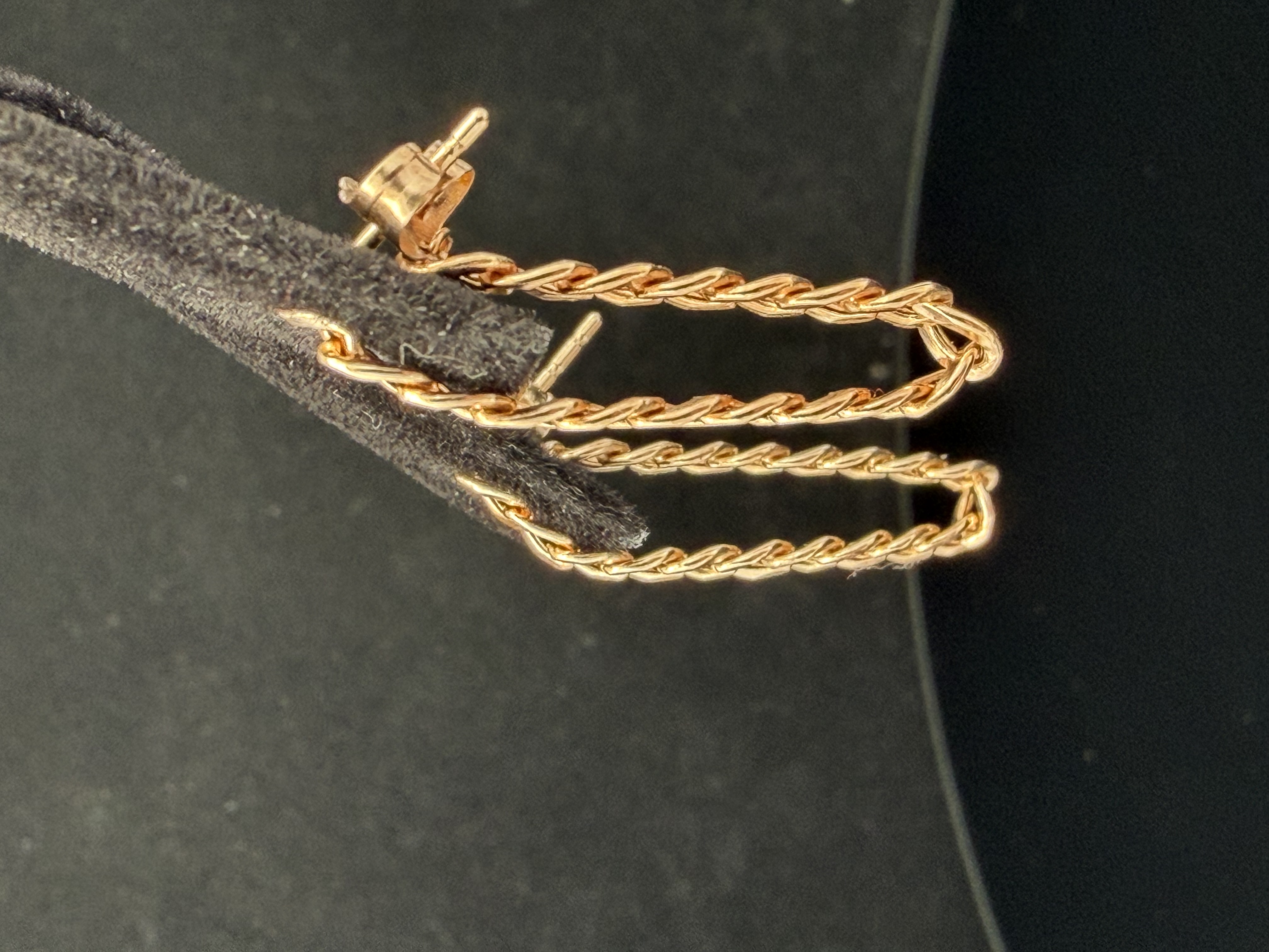 14K Yellow Gold Earrings