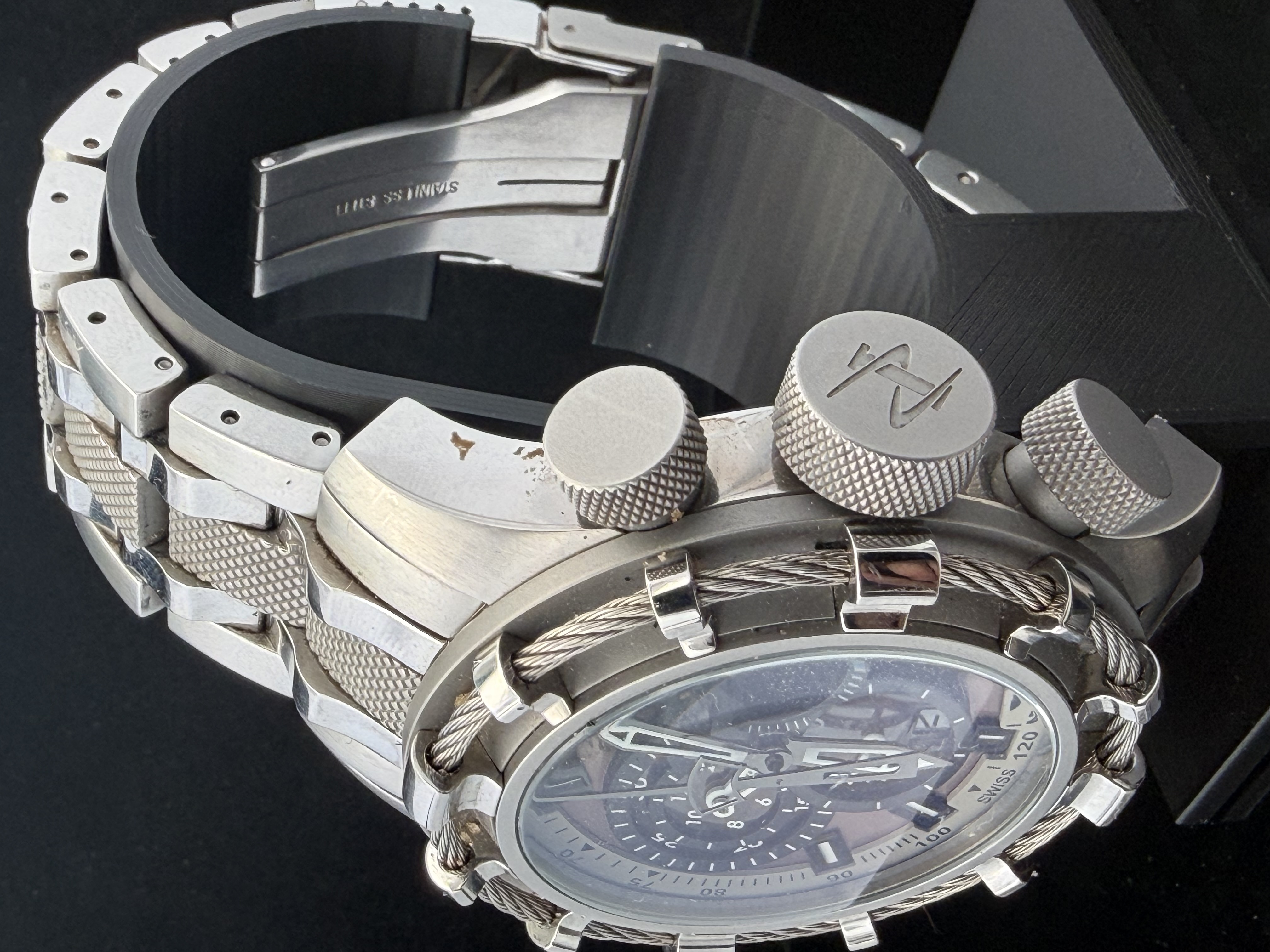 Swiss Made Invicta Chronograph Watch