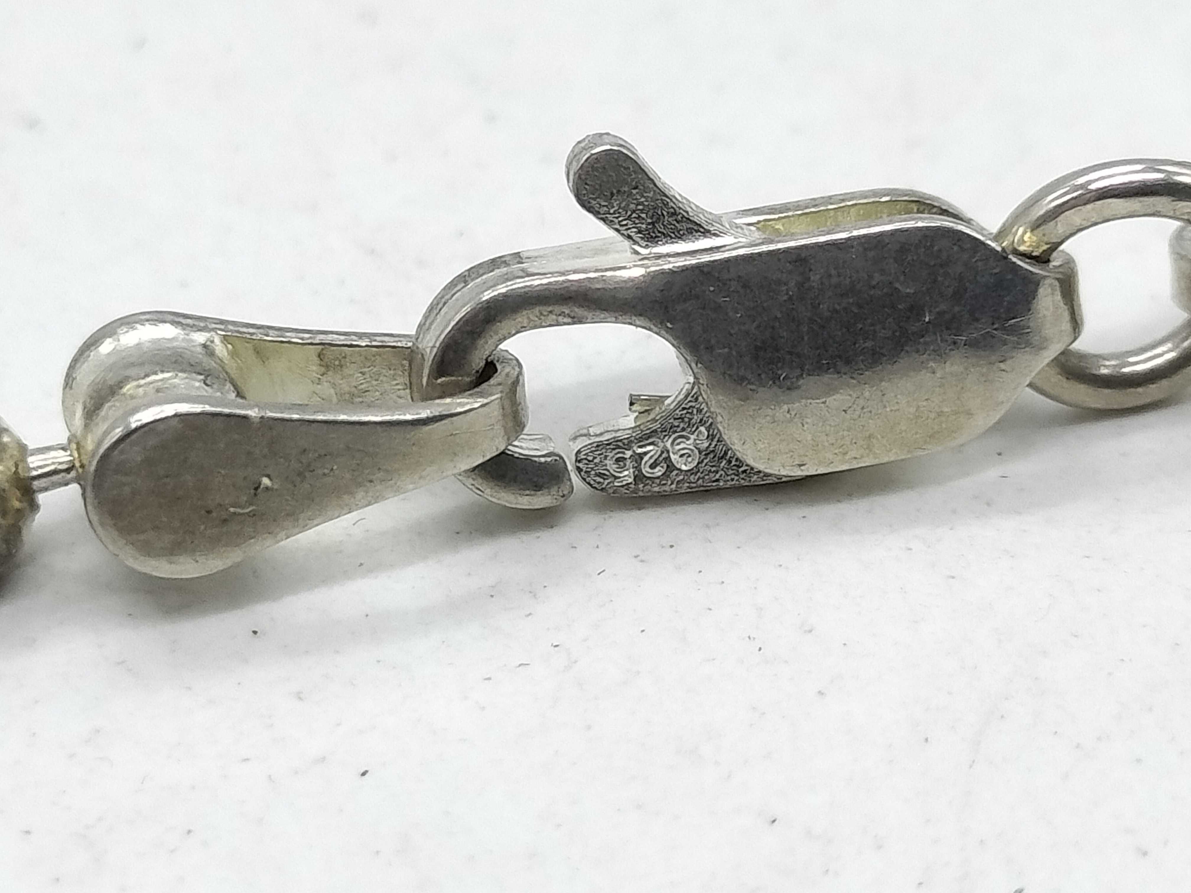 Gucci Sterling Silver Bar Tag Pendant Necklace