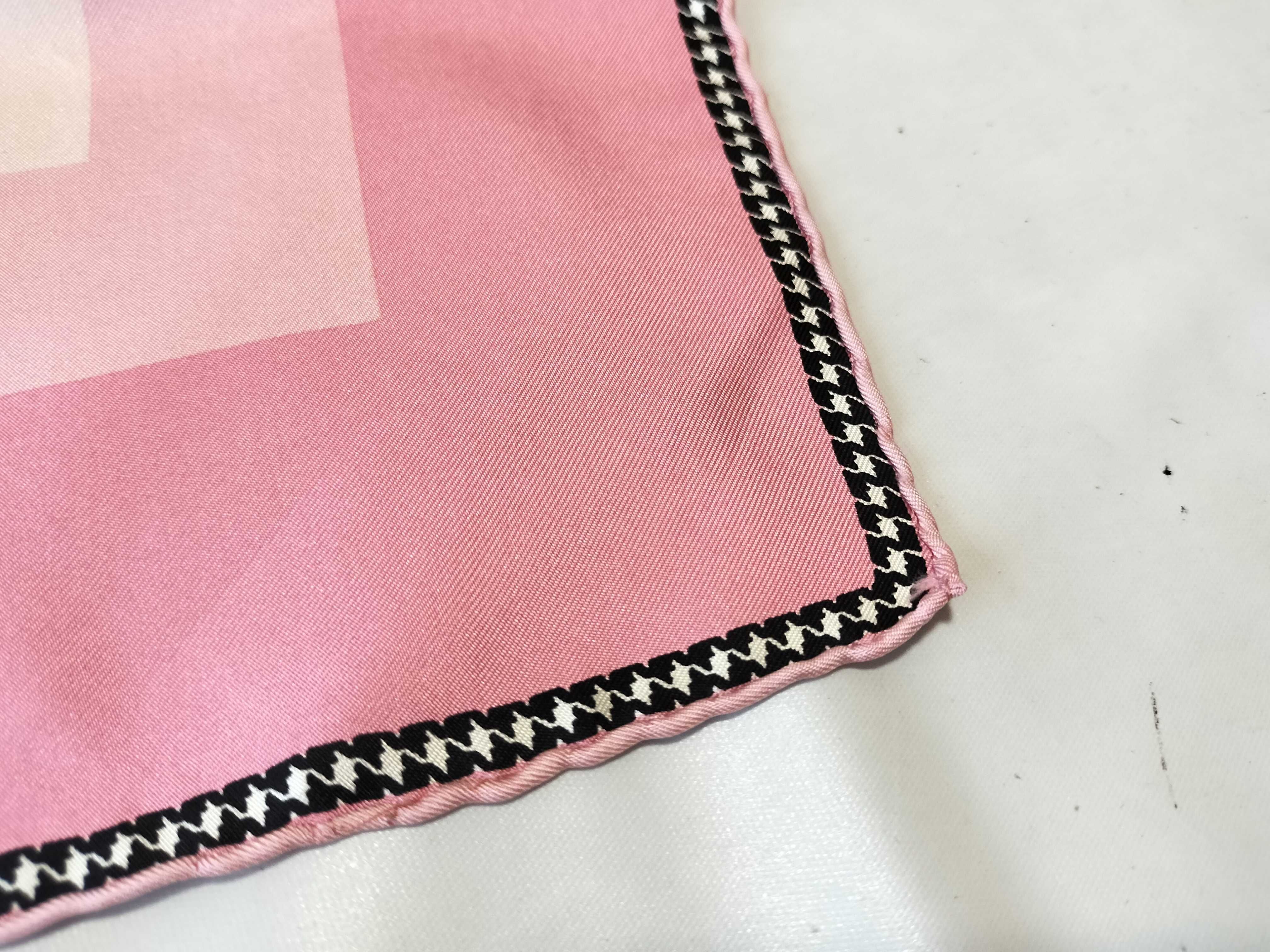 Christian Dior Silk Twill Scarf with Early 2000s Boutique Chic Design