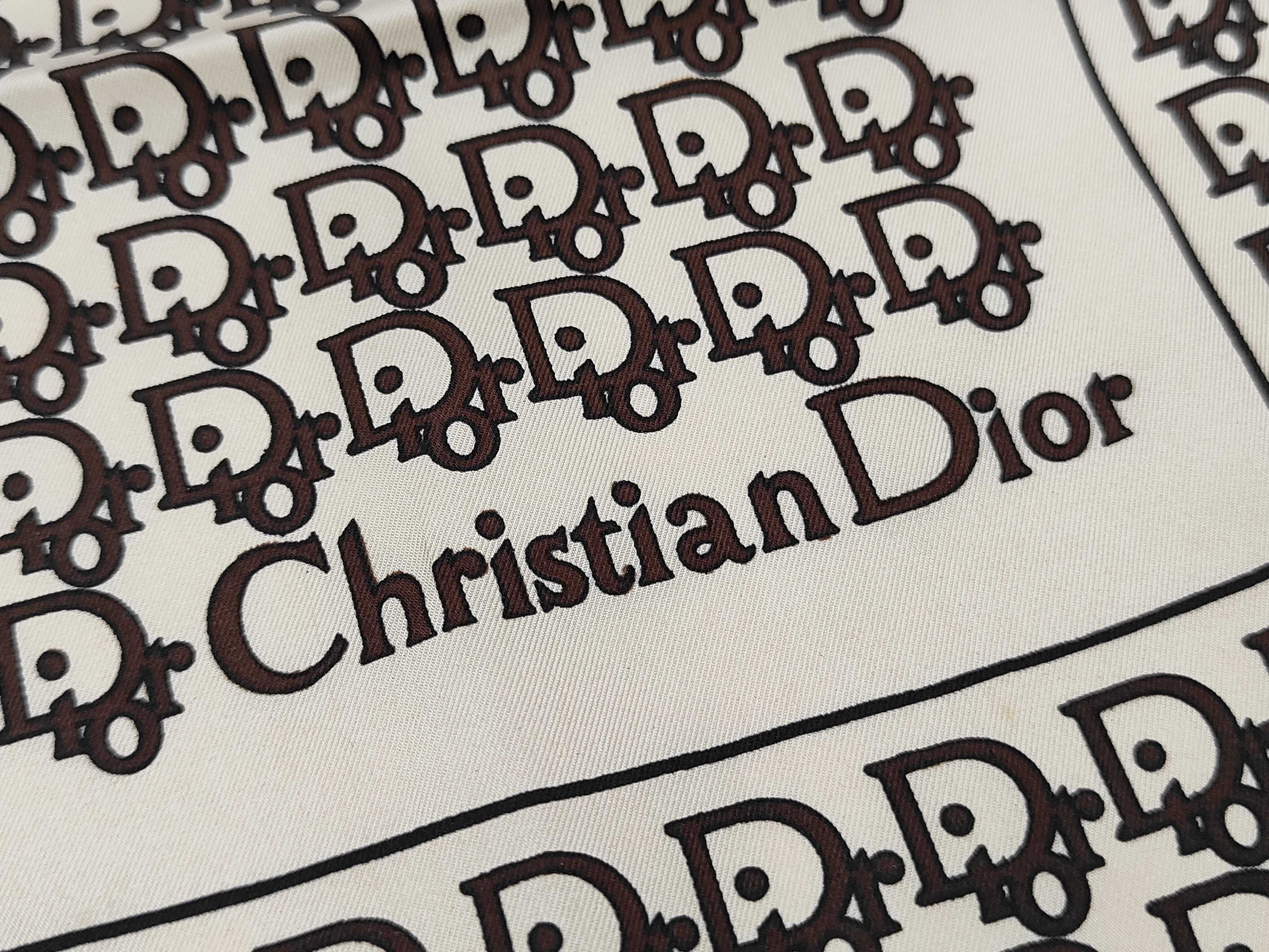 Christian Dior Silk Oblique Monogram Scarf