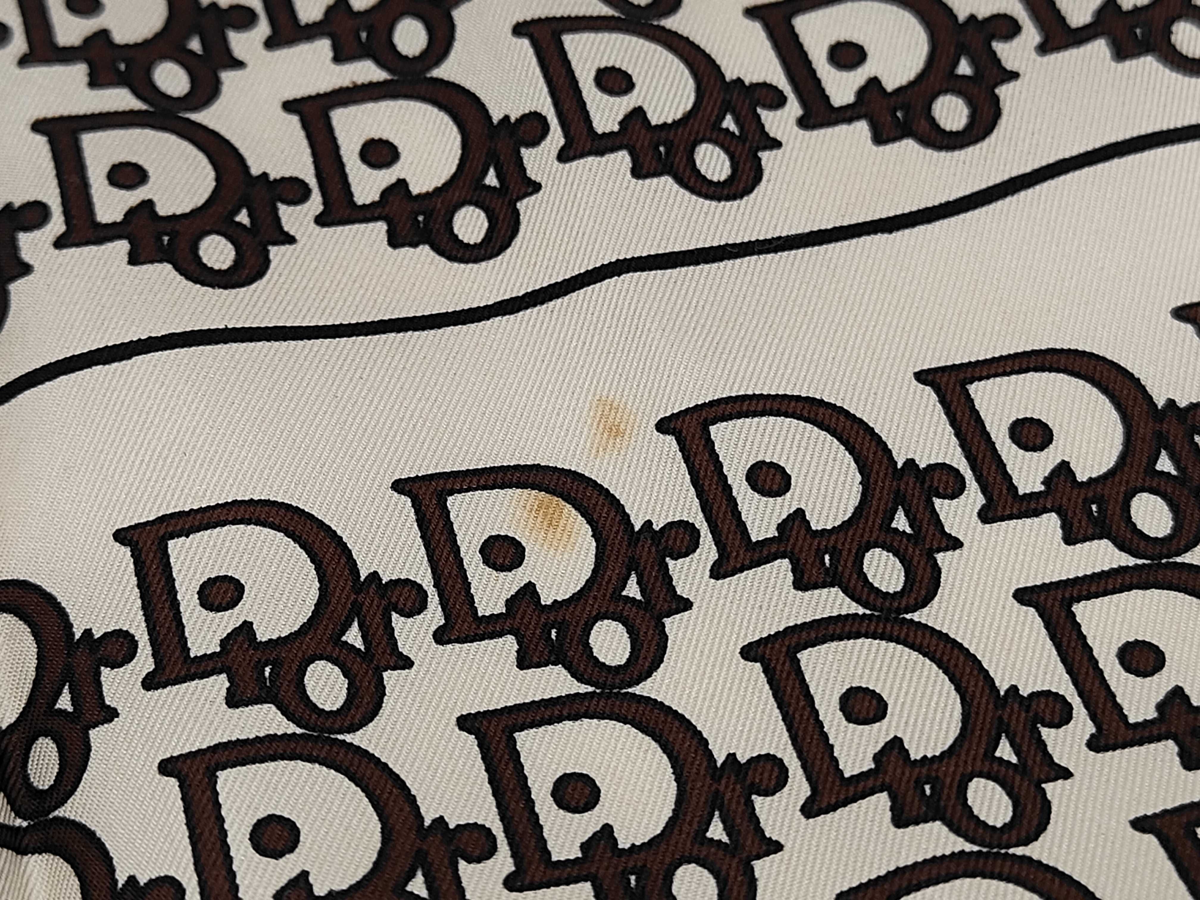 Christian Dior Silk Oblique Monogram Scarf