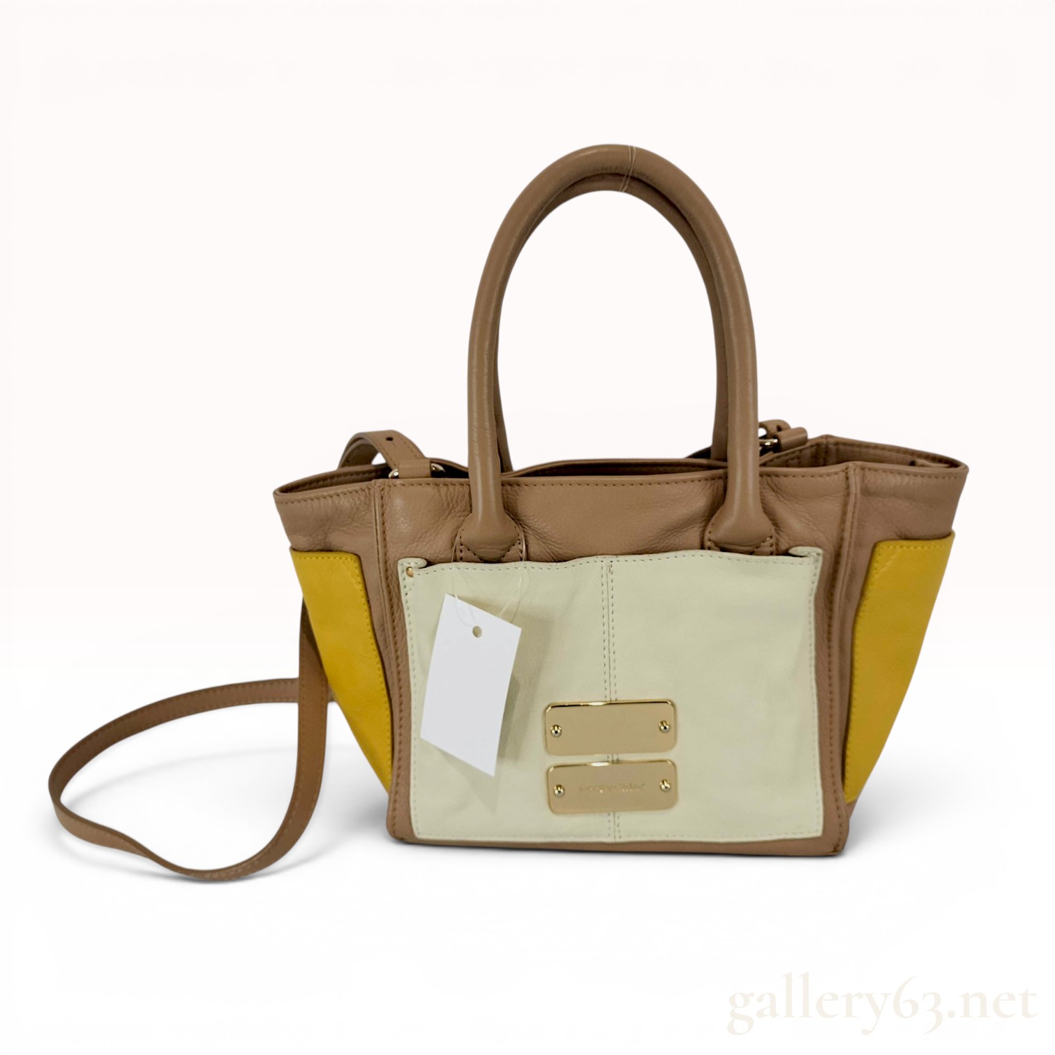 See By Chloe Nellie Tricolor Leather Handbag with Crossbody Strap