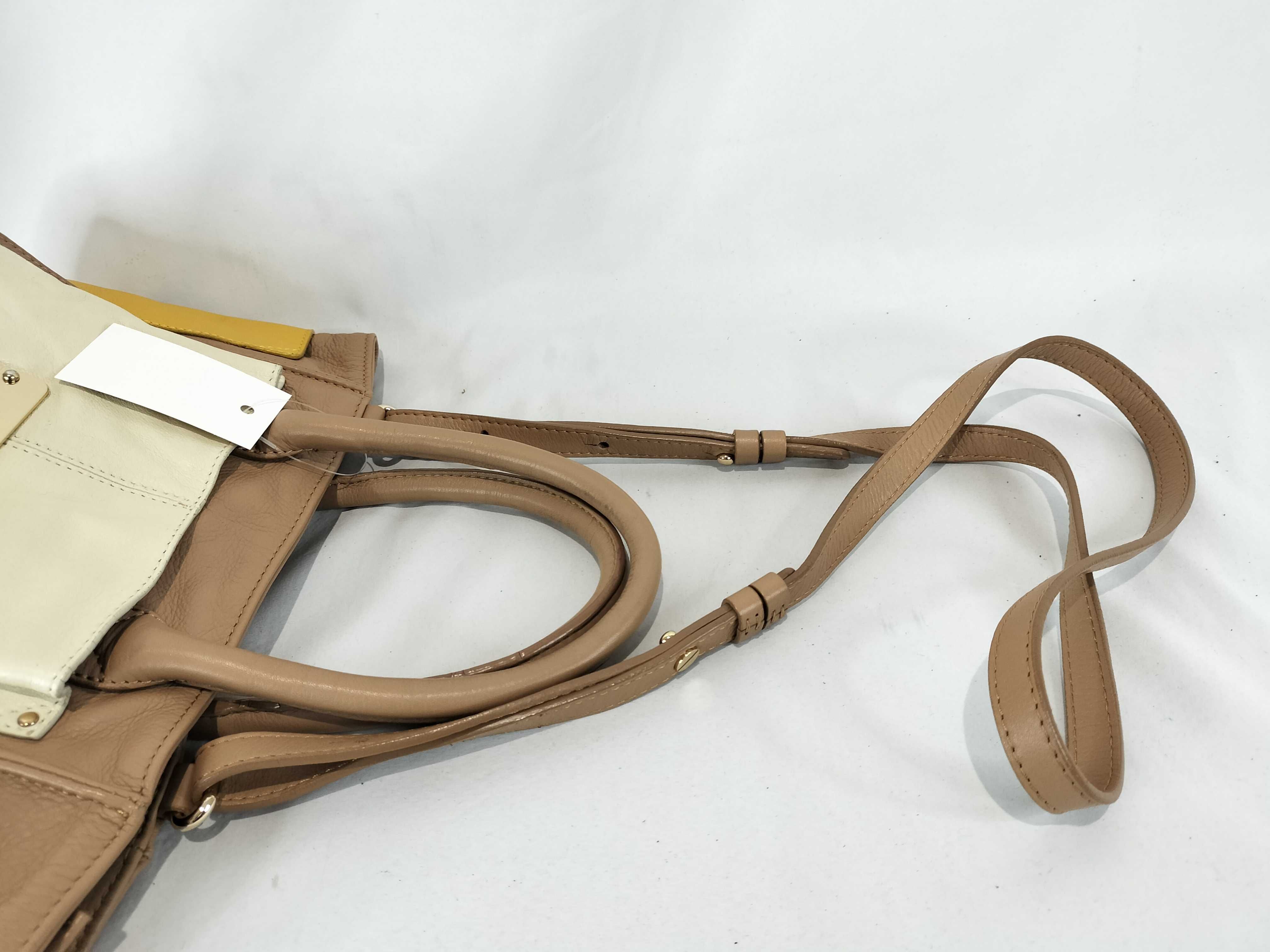See By Chloe Nellie Tricolor Leather Handbag with Crossbody Strap