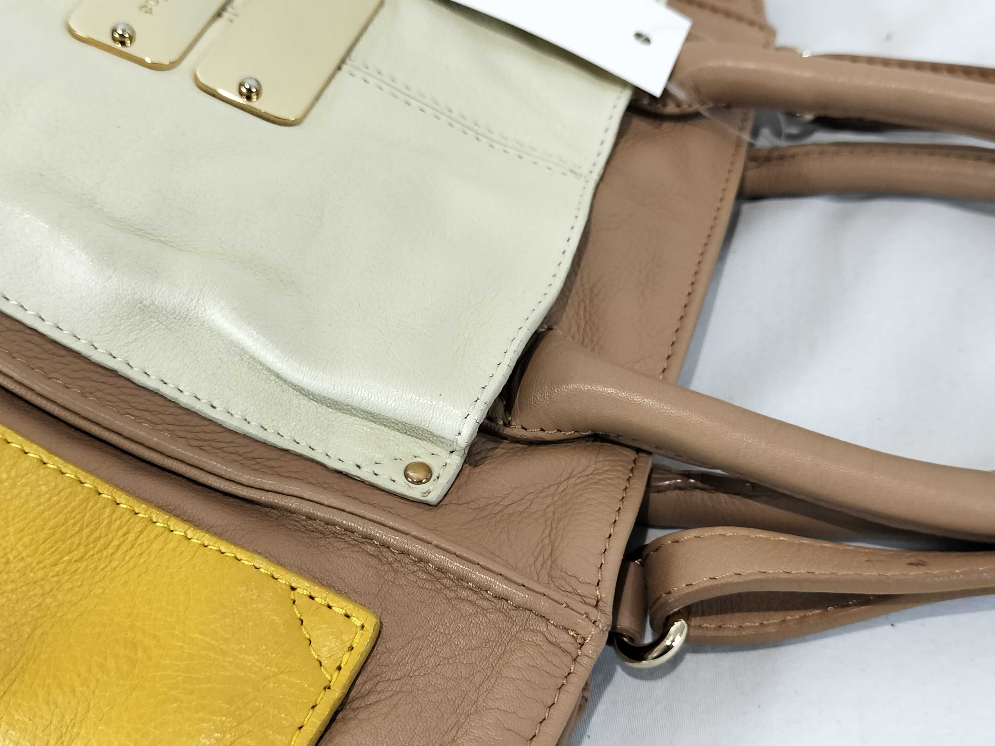 See By Chloe Nellie Tricolor Leather Handbag with Crossbody Strap