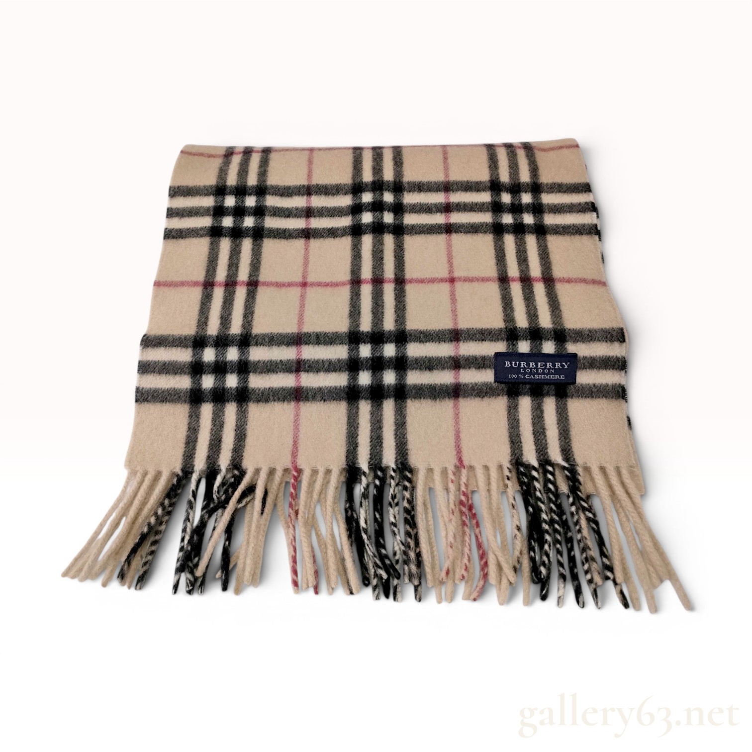 Burberry London Cashmere House Check Scarf