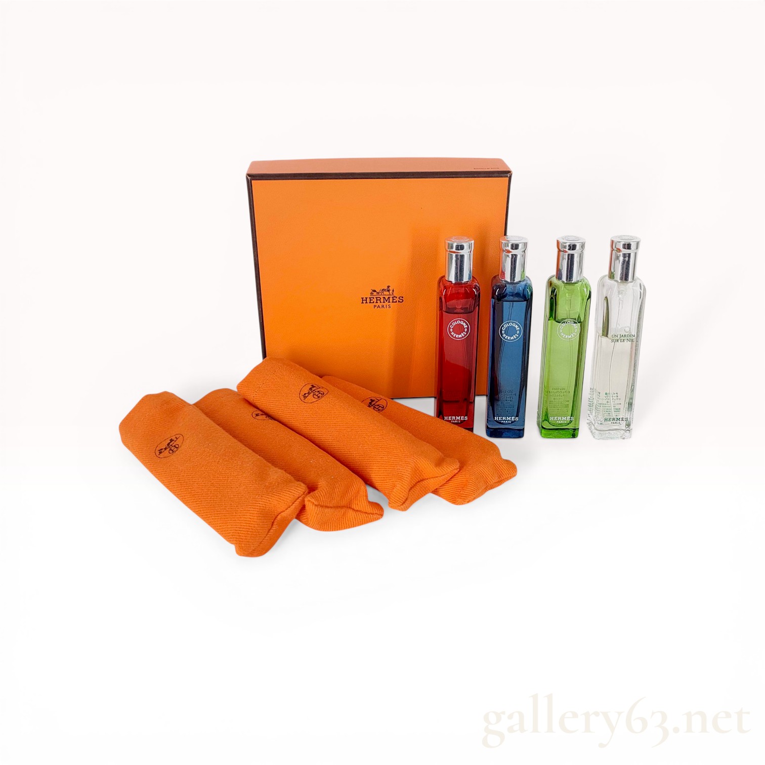 A Set of Hermès Collection Colognes Travel Fragrance Sprays