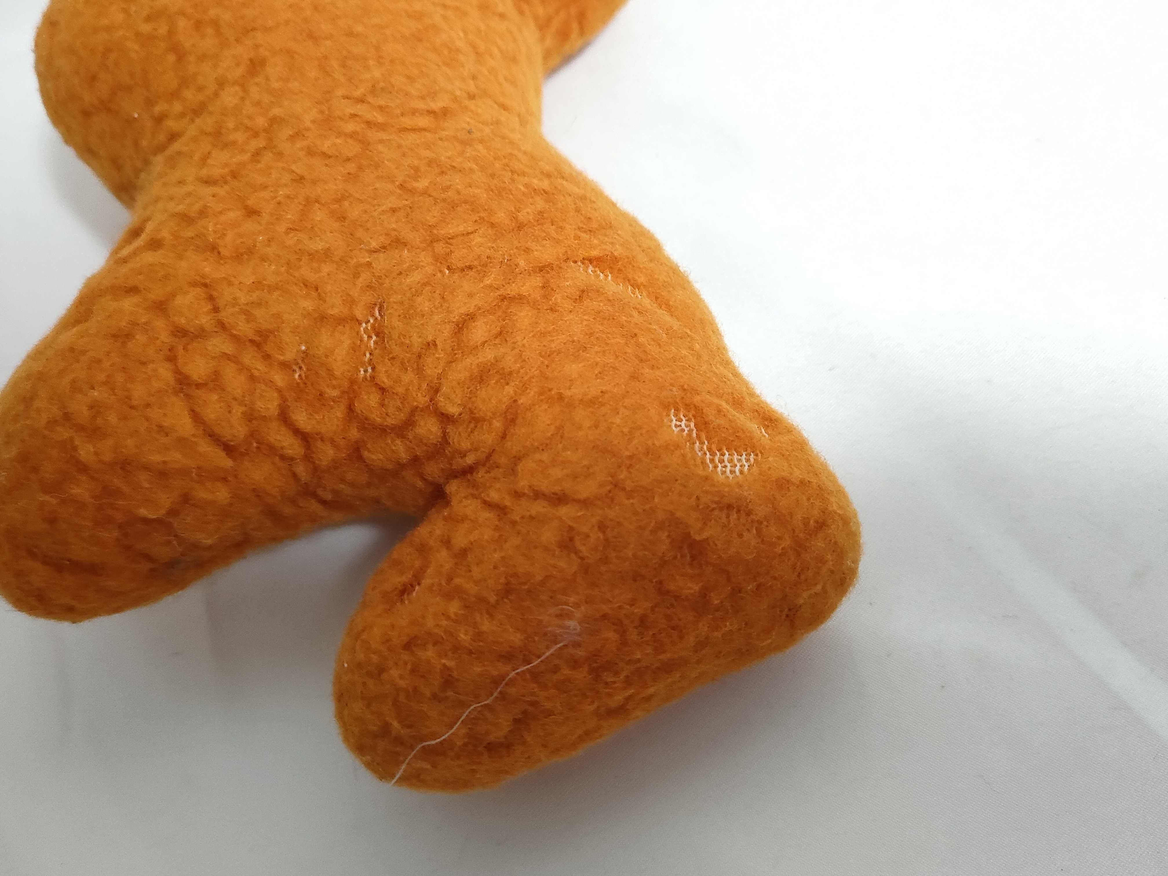 Two Hermès Accessories, Orange El Peluche Horse Plush and Burgundy Carmen Tassel Keychain