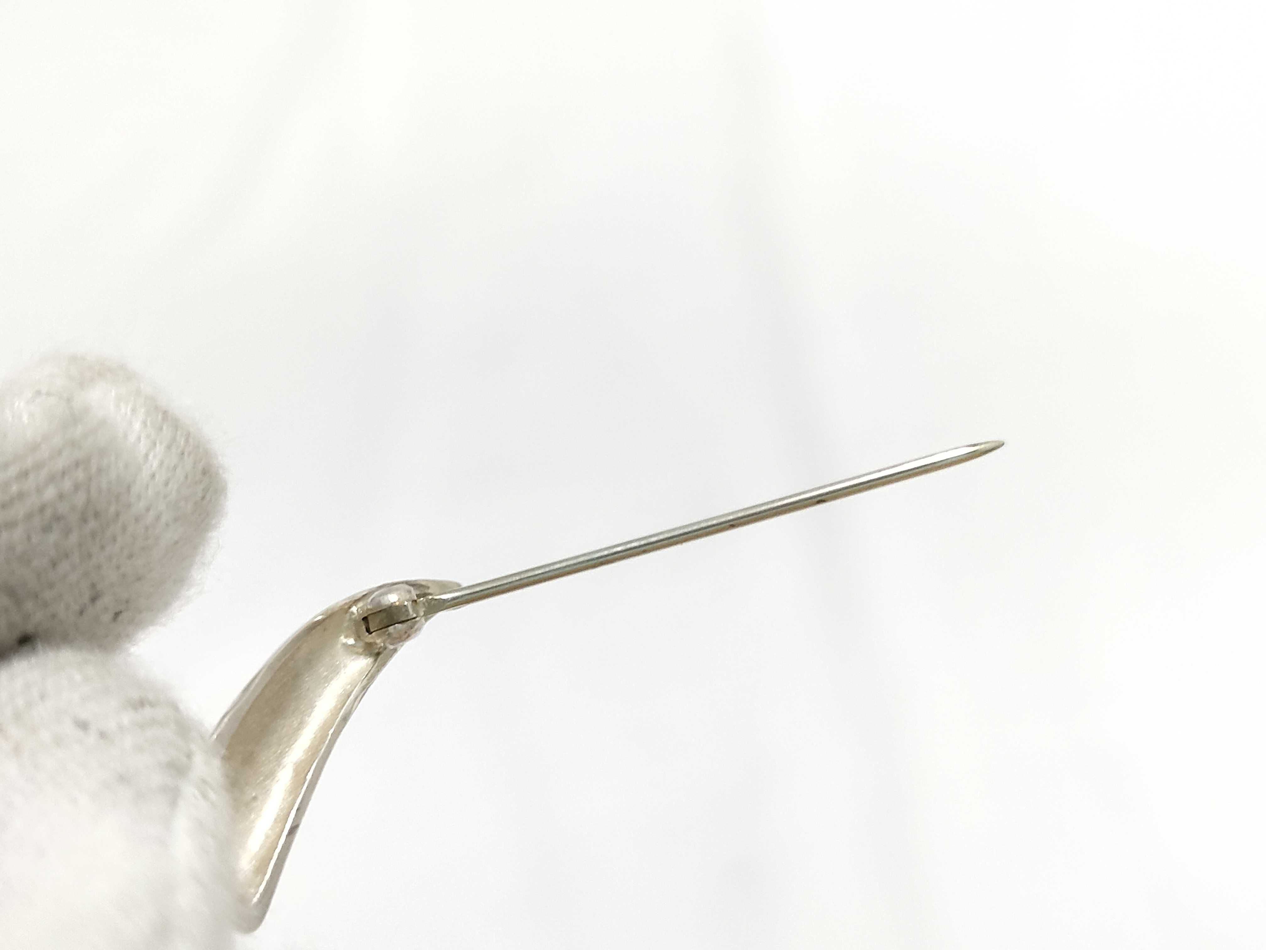 Beaucraft Sterling Silver Modernist Stylized Seagull Brooch